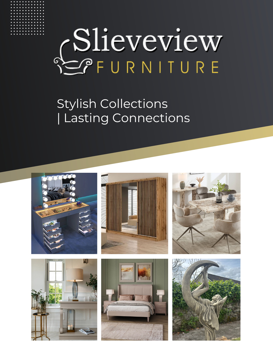 Slieveview Furniture Facebook ad: We are a family-owned local business.