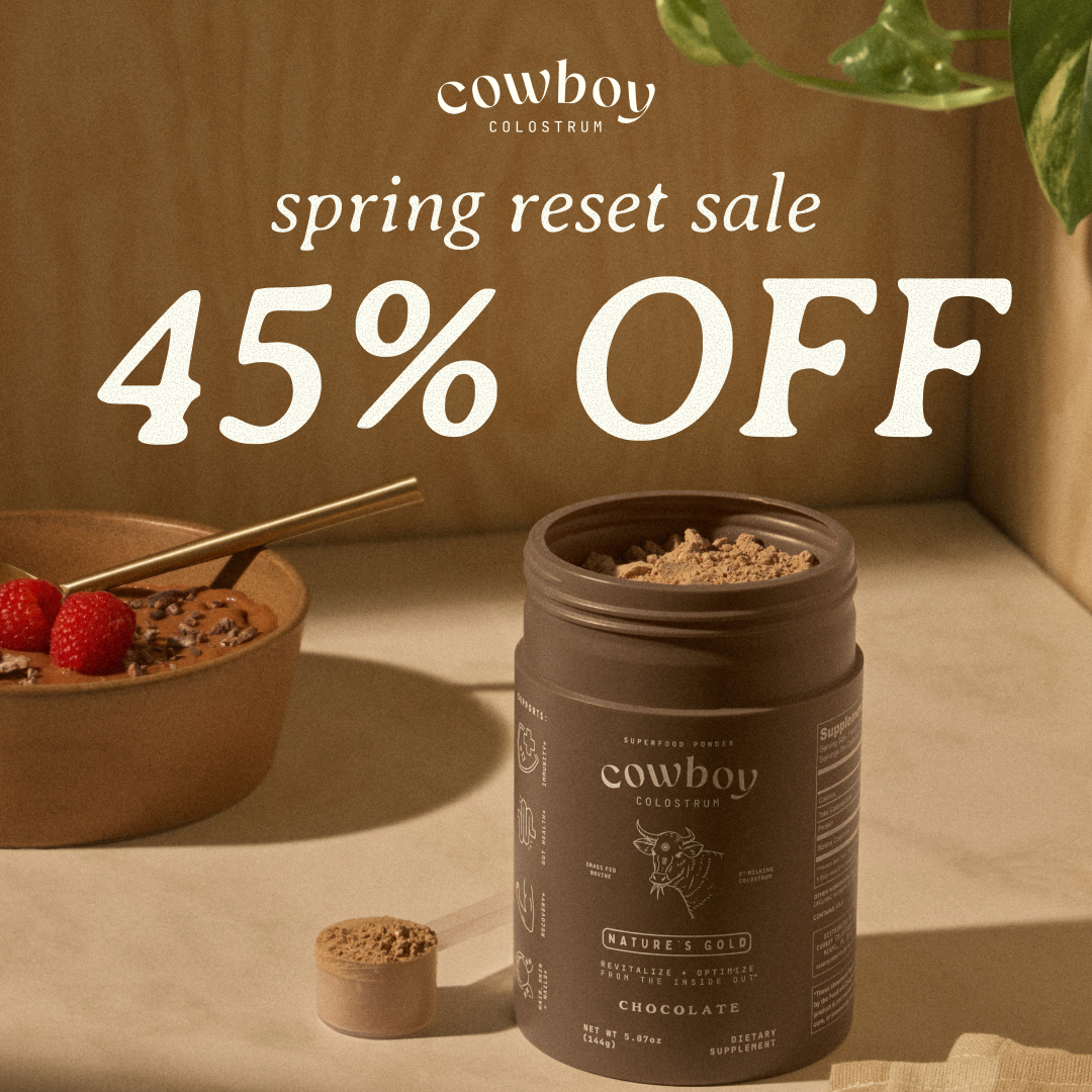 Cowboy Colostrum Facebook ad