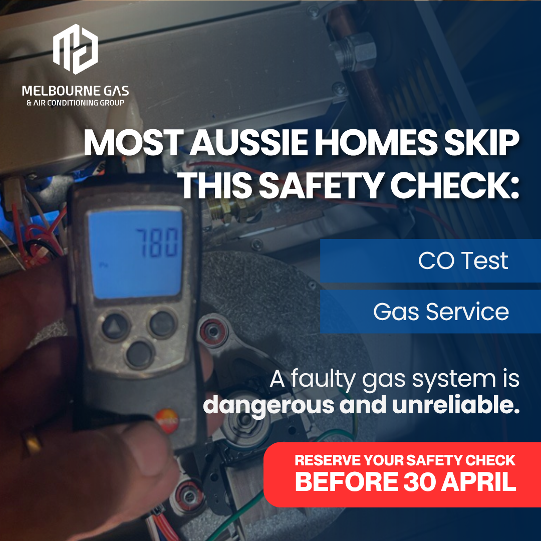 Melbourne Gas & Air Conditioning Group Facebook ad: Most Homes Skip This Safety Check