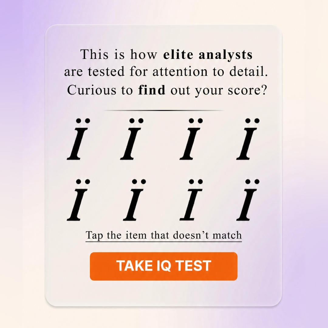 My IQ Facebook ad