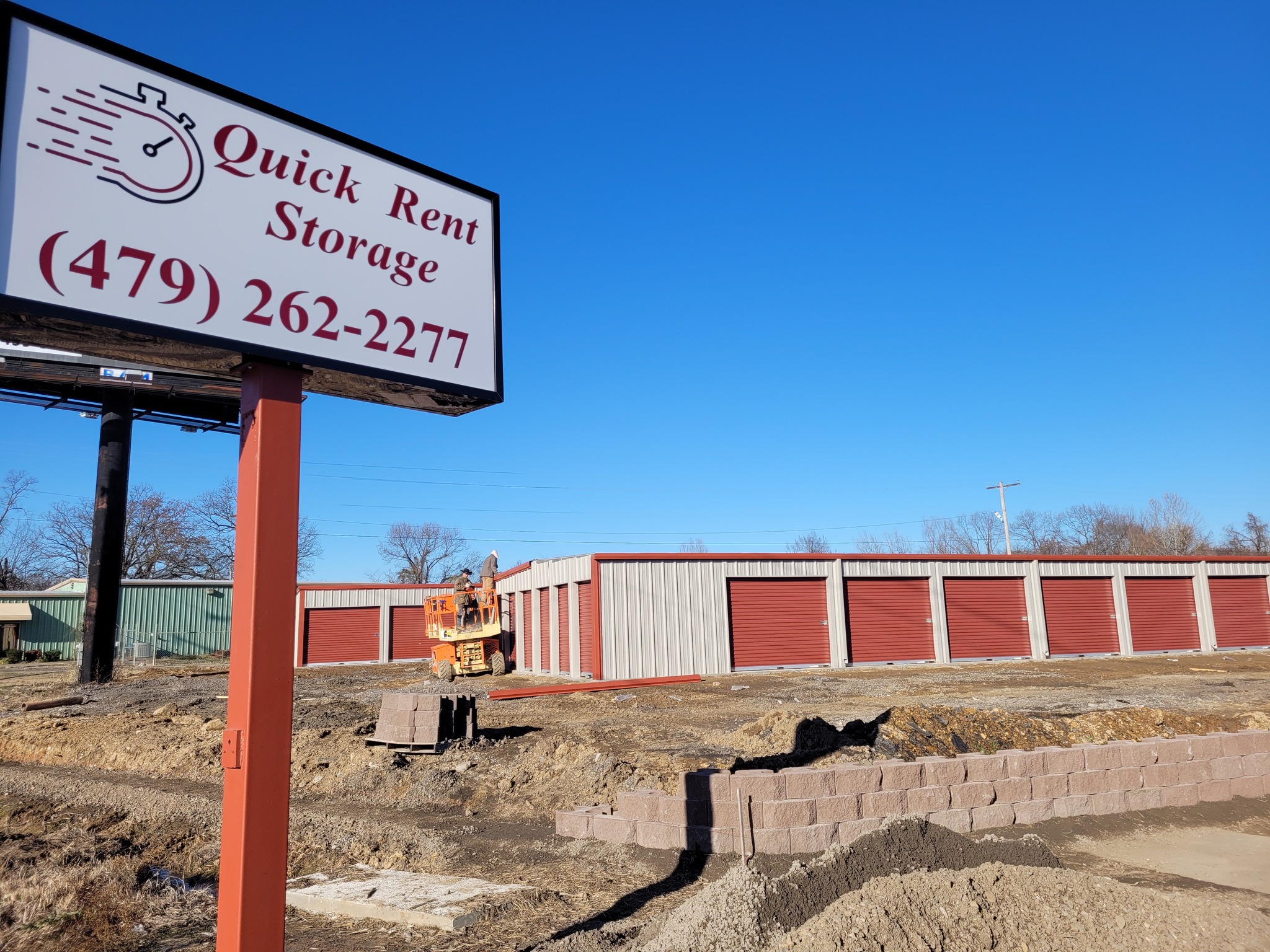 Quick Rent over Phone Self Storage Inc Facebook ad: Storage Units from $49/mo + Free Lock