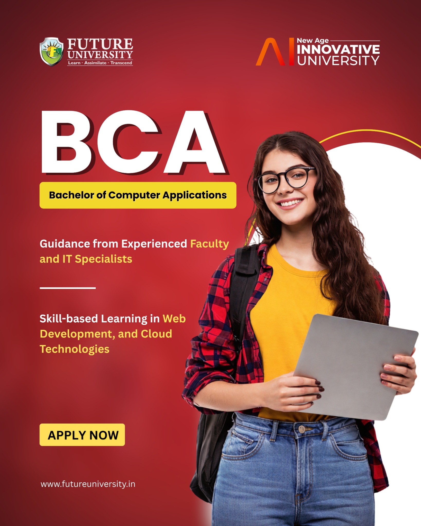 Future University Facebook ad