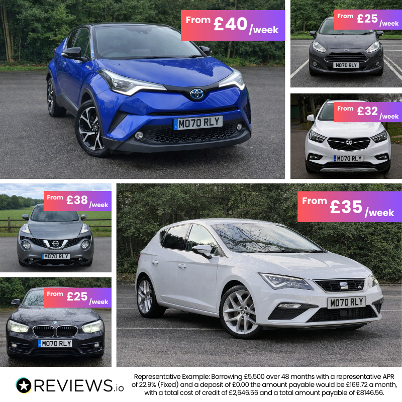 Motorly: UK Car Finance Facebook ad
