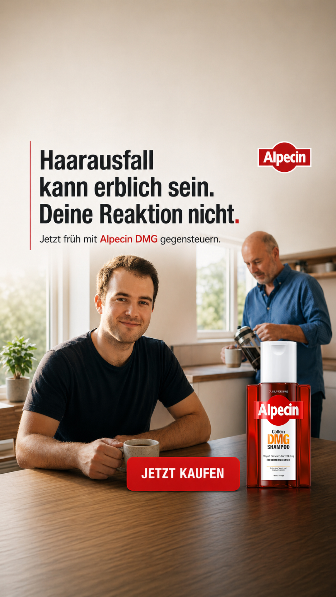 Alpecin Facebook ad