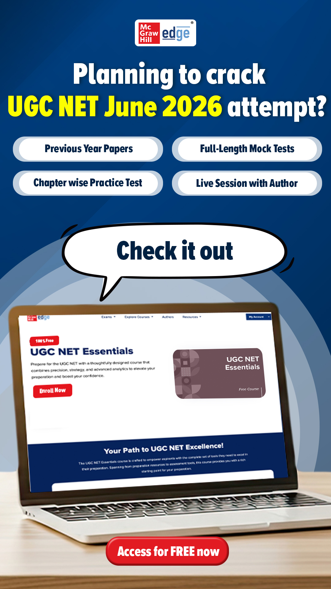 McGraw Hill India Facebook ad from Apr 12, 2026