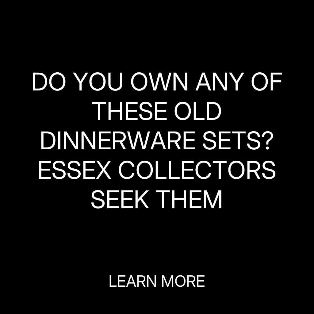 The Curiosity Lab Facebook ad: Vintage Dinnerware Sets: Essex Collectors Are Searching