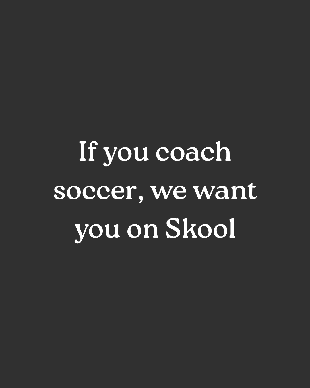 Skool Facebook ad