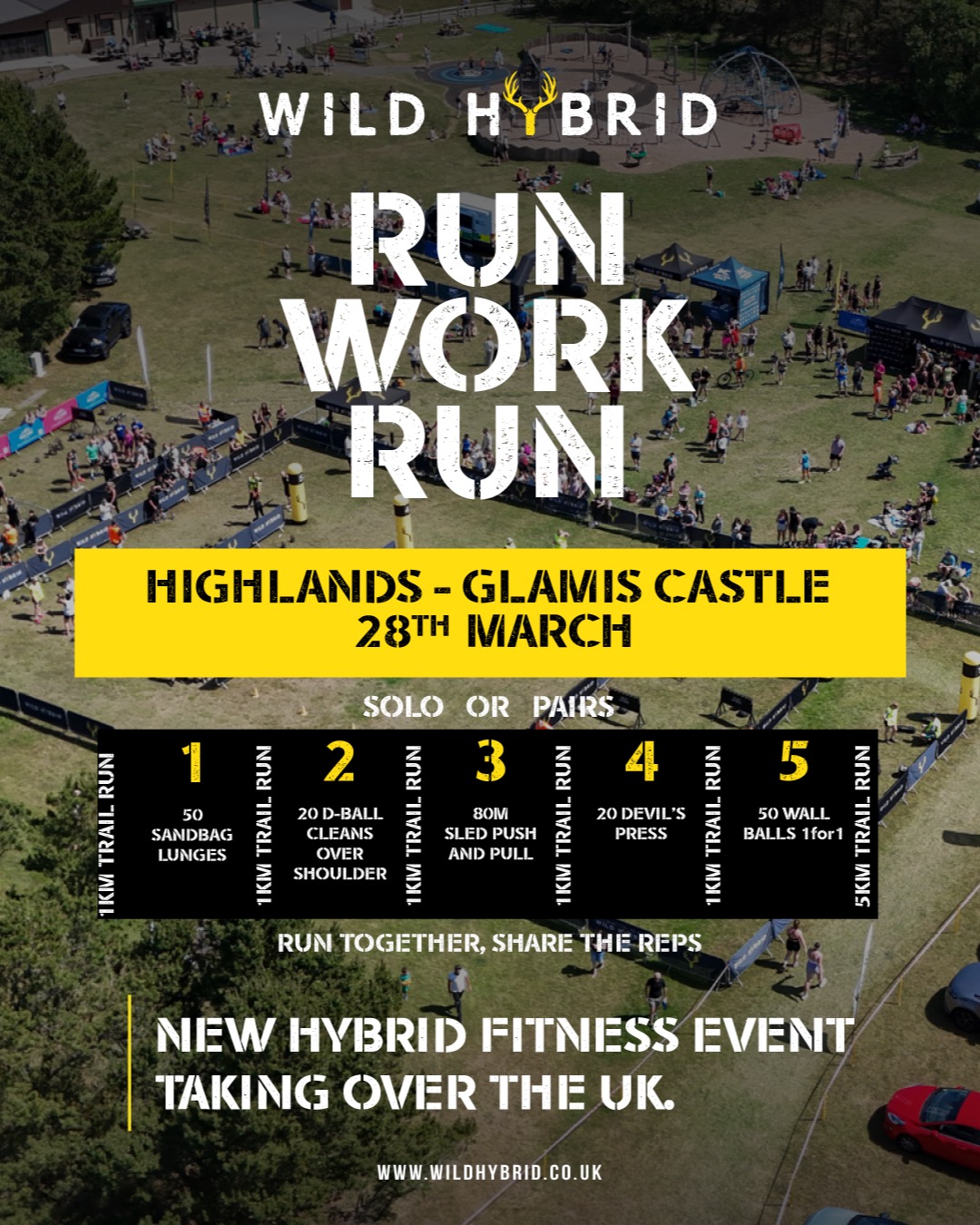WILD Hybrid Facebook ad: WILD HYBRID PRESENTS.