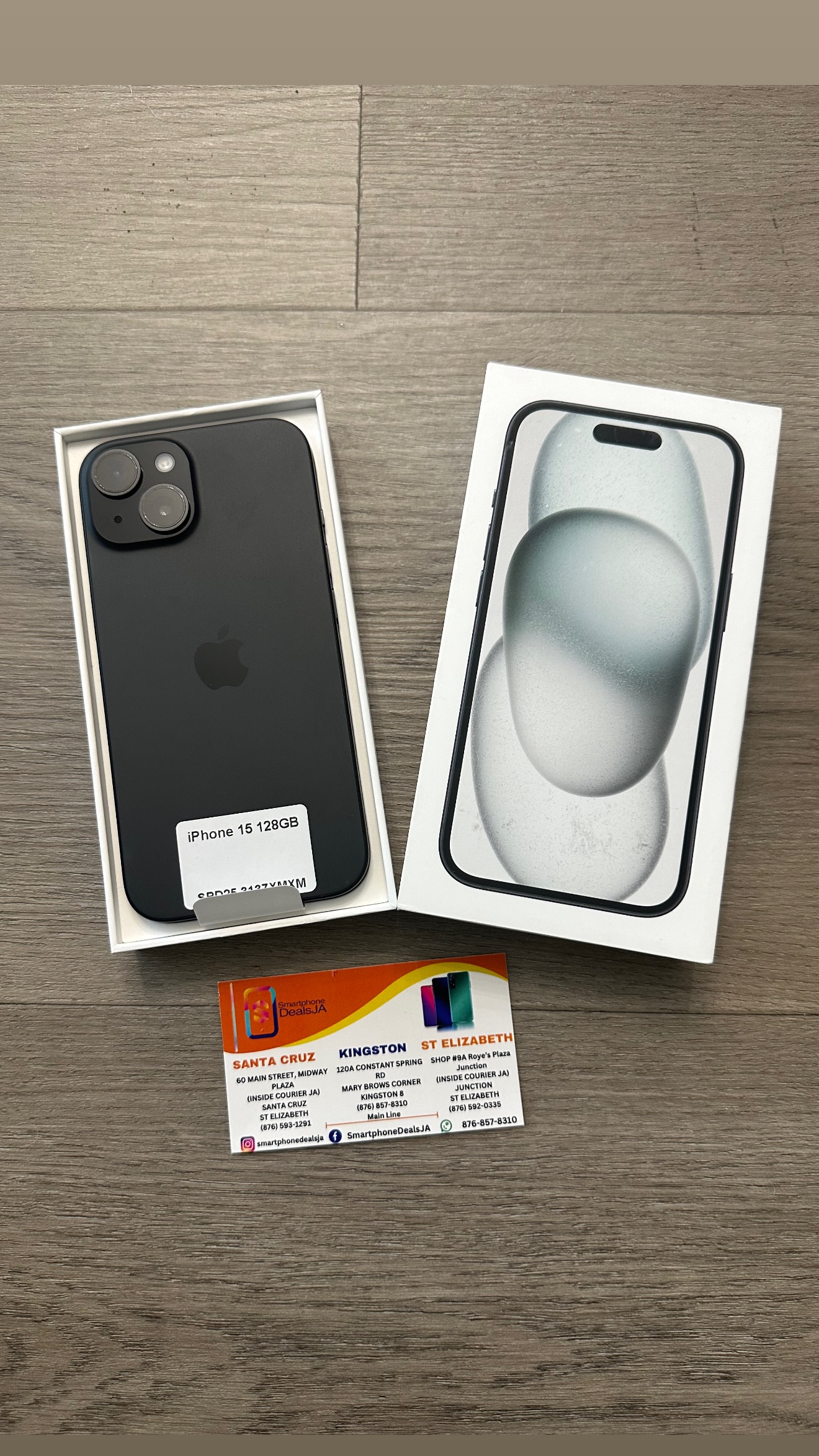 Smartphone Deals JA Facebook ad: Great Prices For iPhones & Samsung!