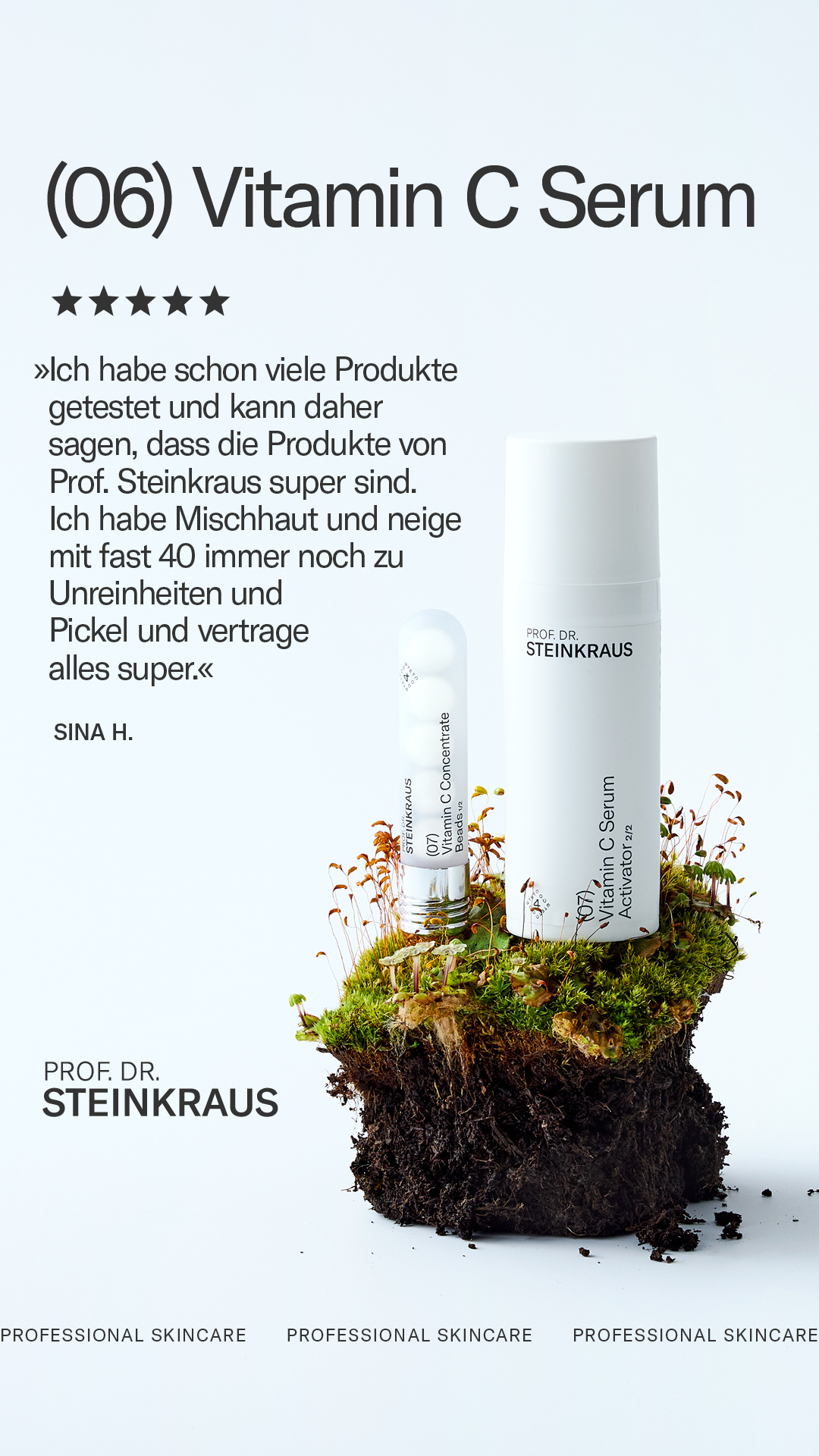 Prof. Dr. Steinkraus Facebook ad