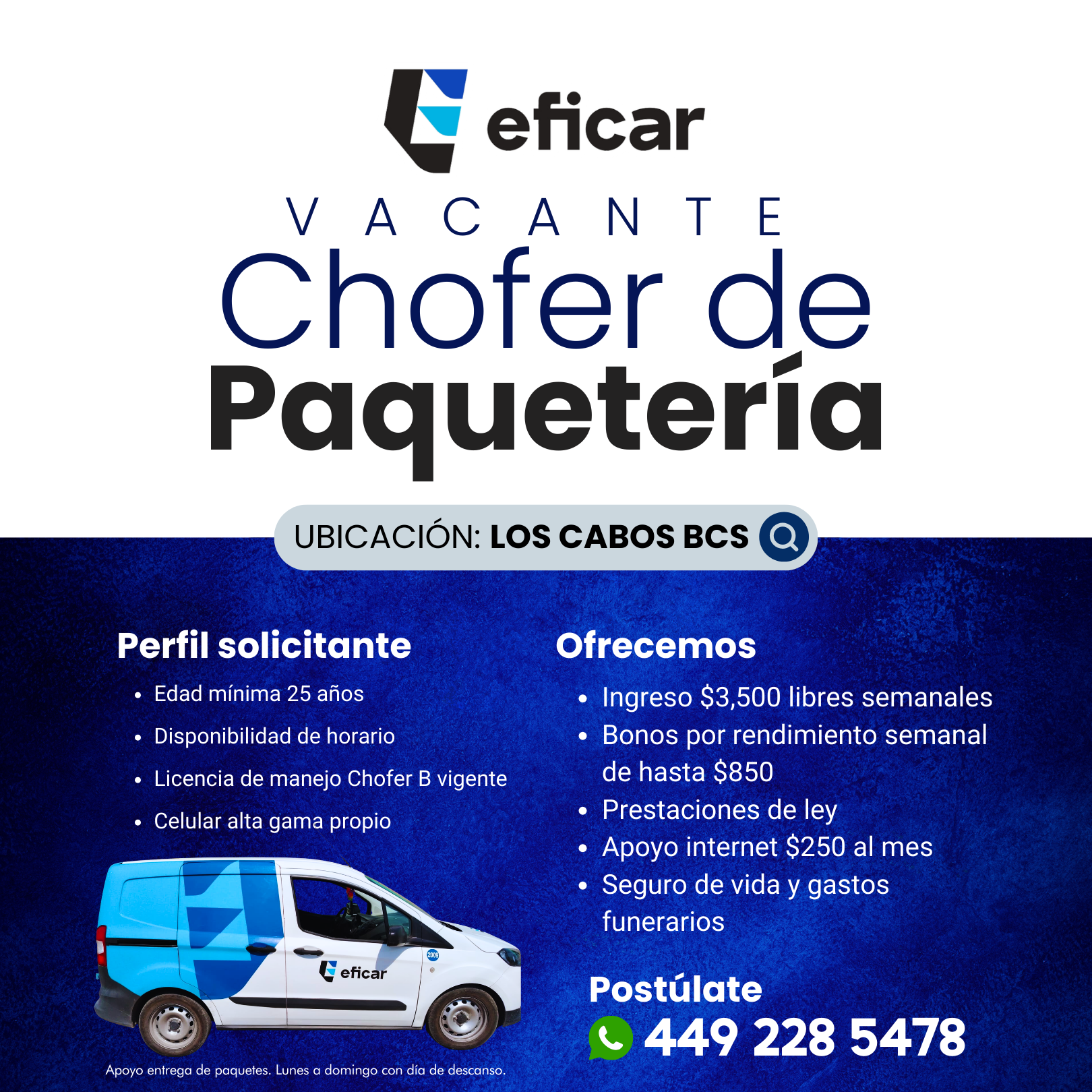 Eficar Turismo Facebook ad from Mar 17, 2026