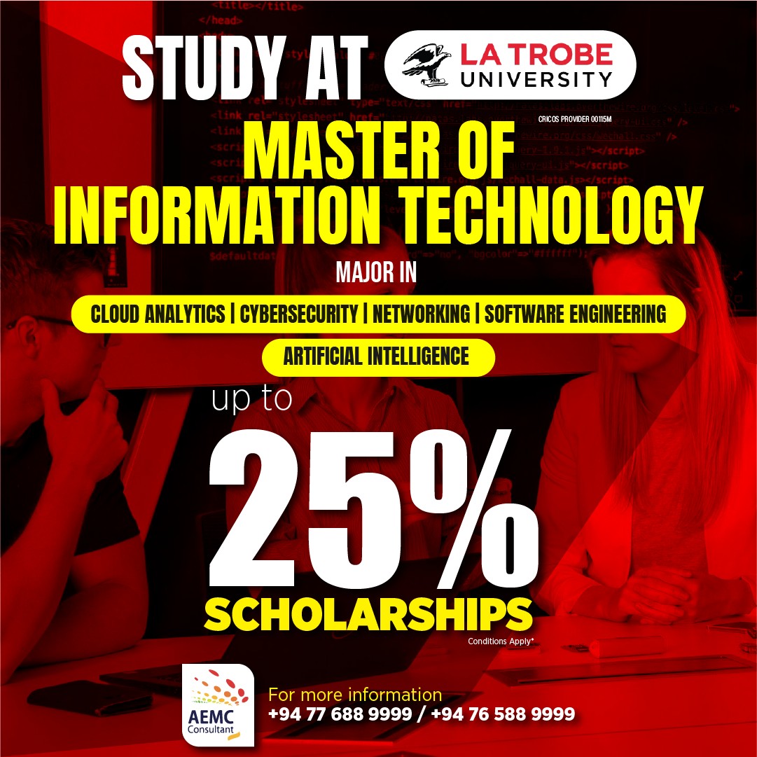 AEMC Global Facebook ad: La Trobe University Seminar in IT | Q&A…
