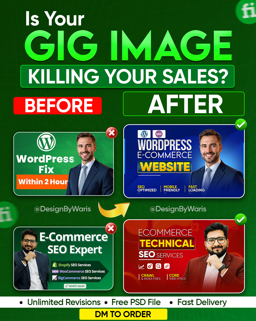 Designs By Waris Facebook ad