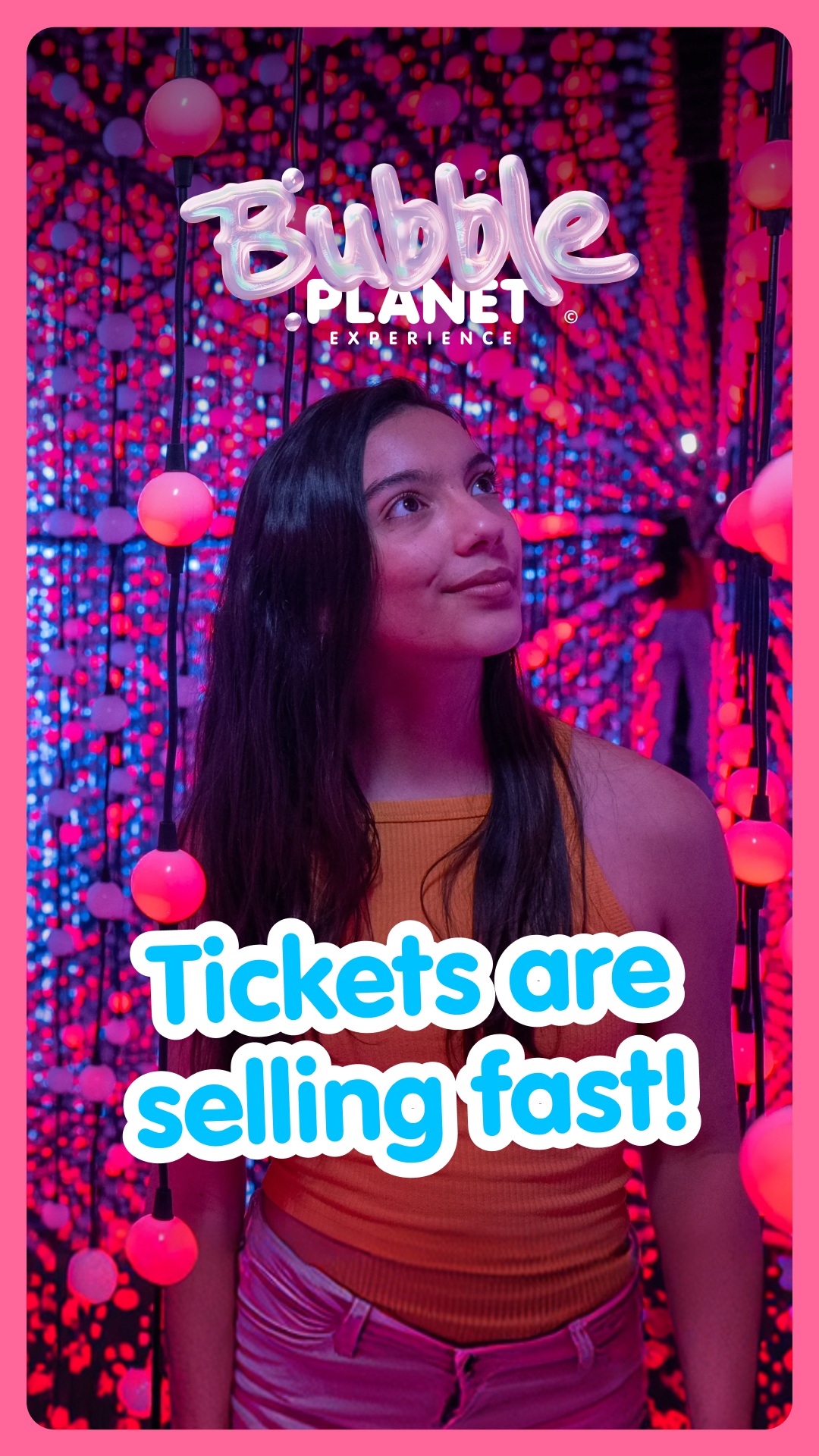 Bubble Planet Experience Facebook ad