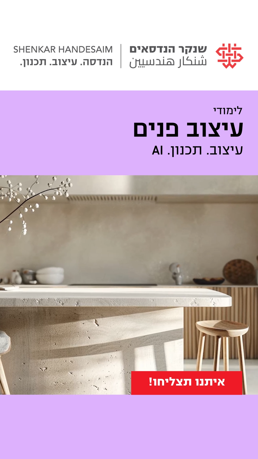שנקר הנדסאים Facebook ad