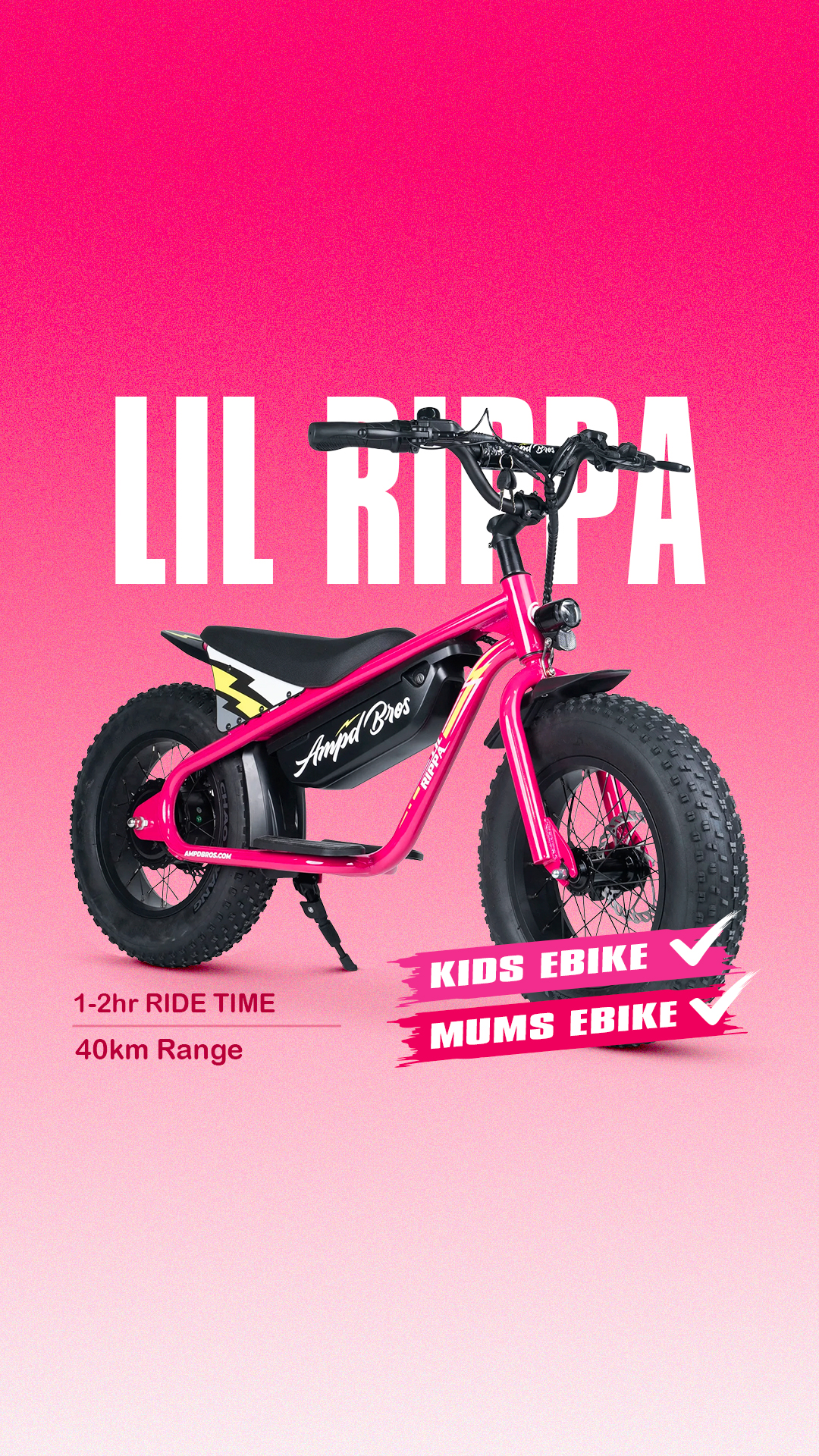 Ampd Bros Electric Bikes Facebook ad
