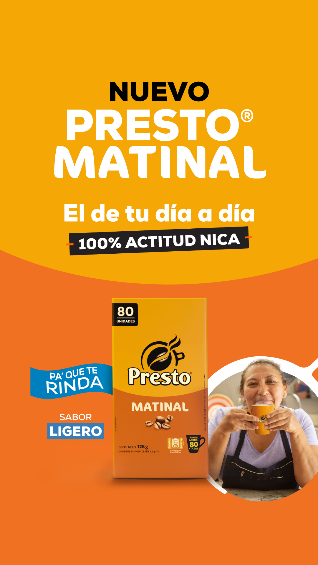 Café Presto Facebook ad