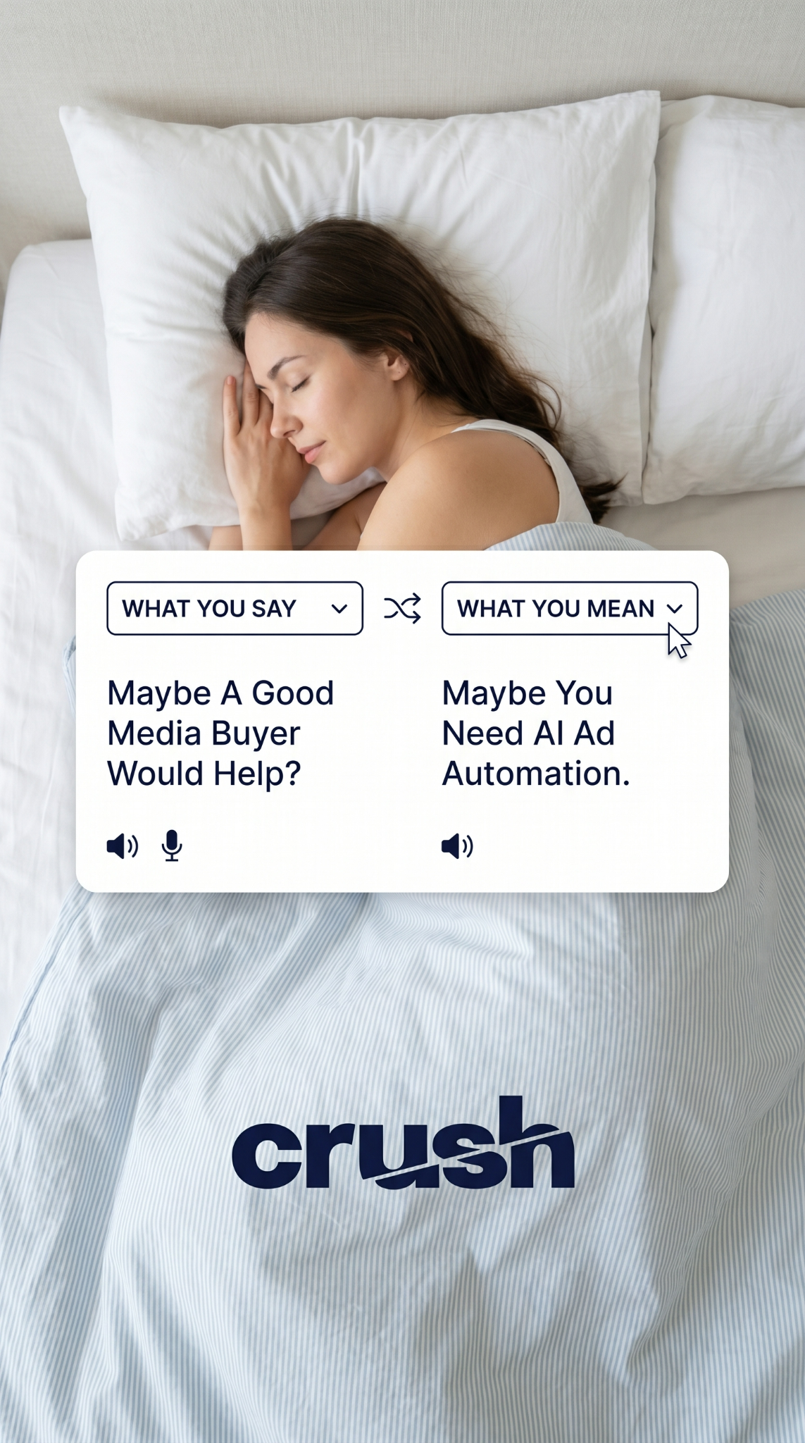 trycrush.ai Facebook ad