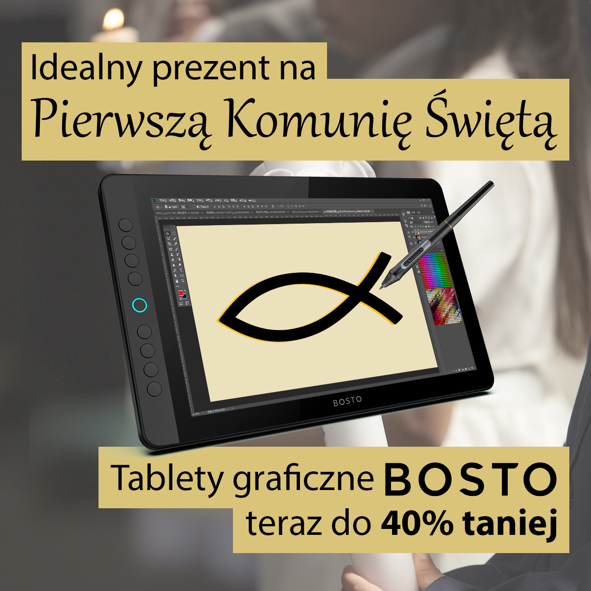 BOSTO Polska - Tablety Graficzne Facebook ad from Apr 2, 2026