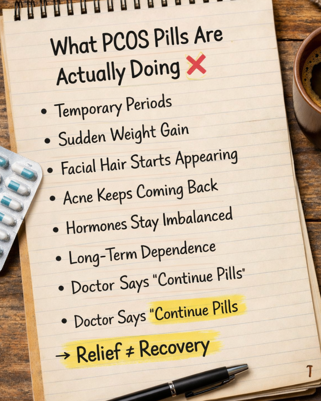 Level Up for Women Facebook ad: Reverse PCOS Naturally