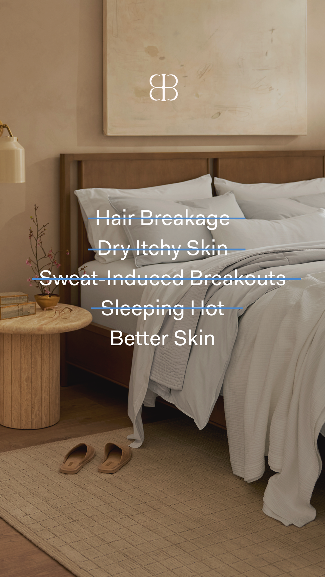 Boll & Branch Facebook ad
