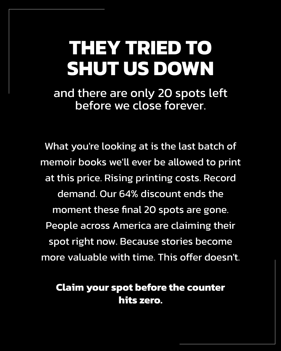 Memowrite Facebook ad