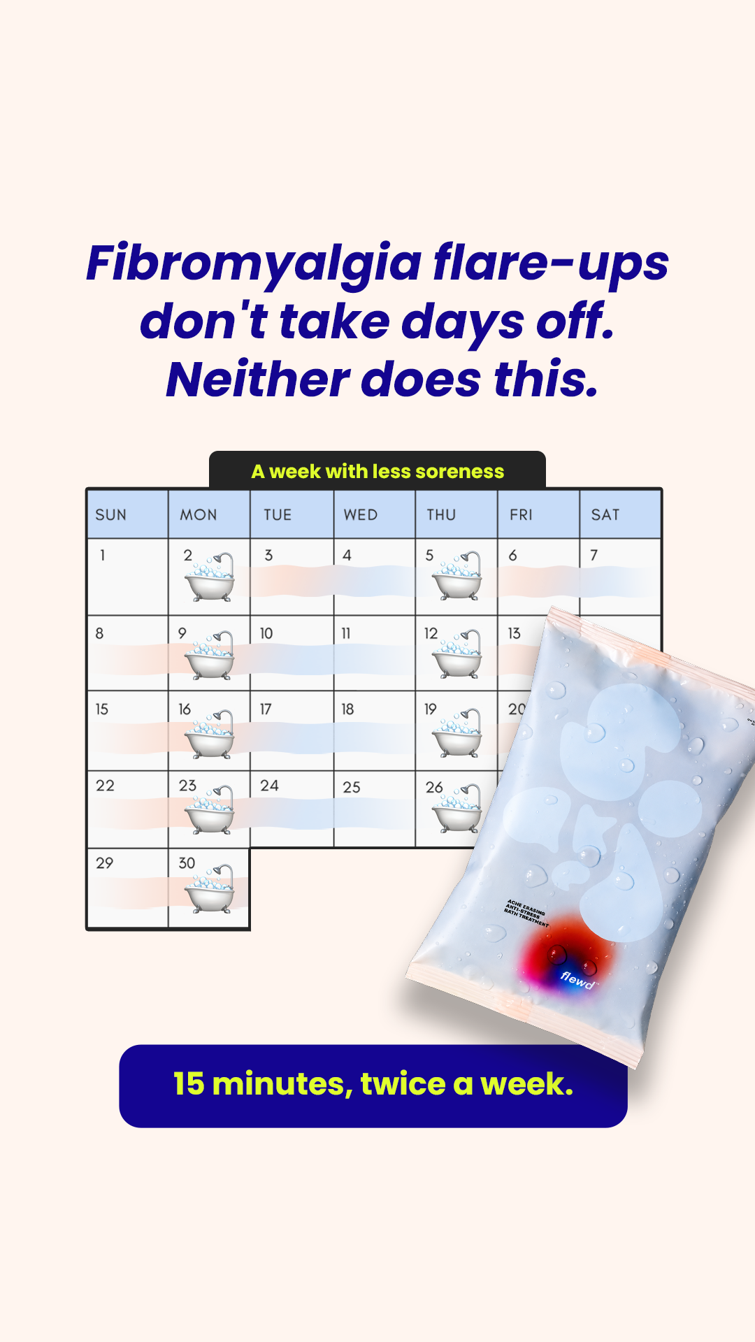 Flewd Stresscare Facebook ad