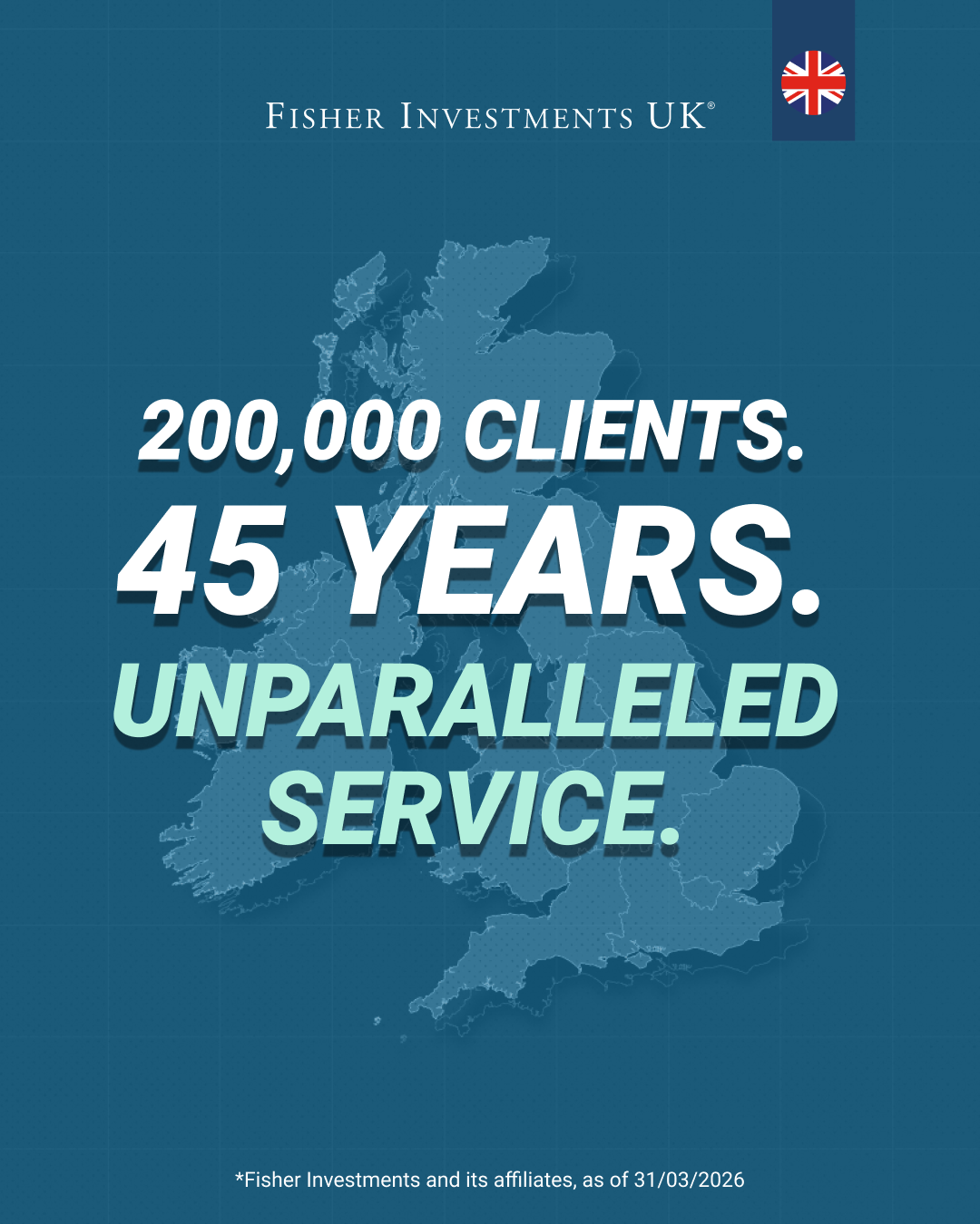 Fisher Investments UK Facebook ad