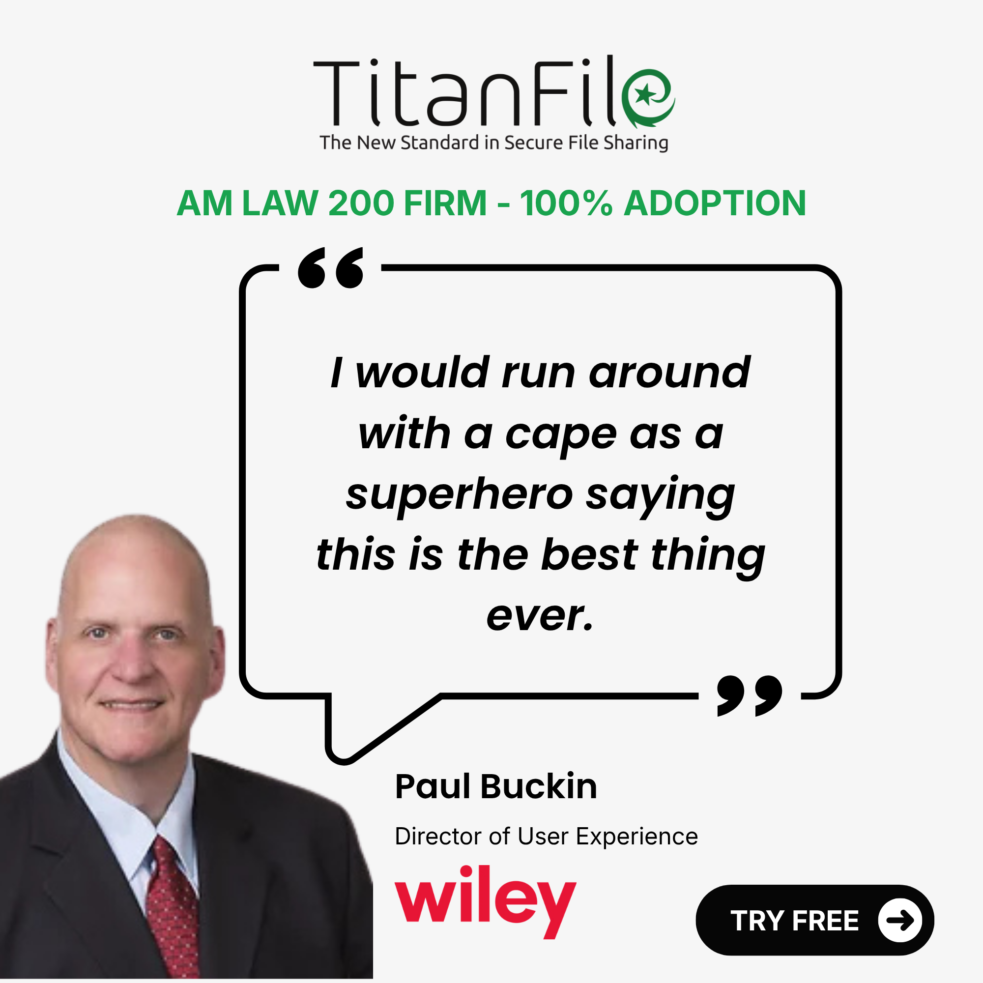 TitanFile Facebook ad
