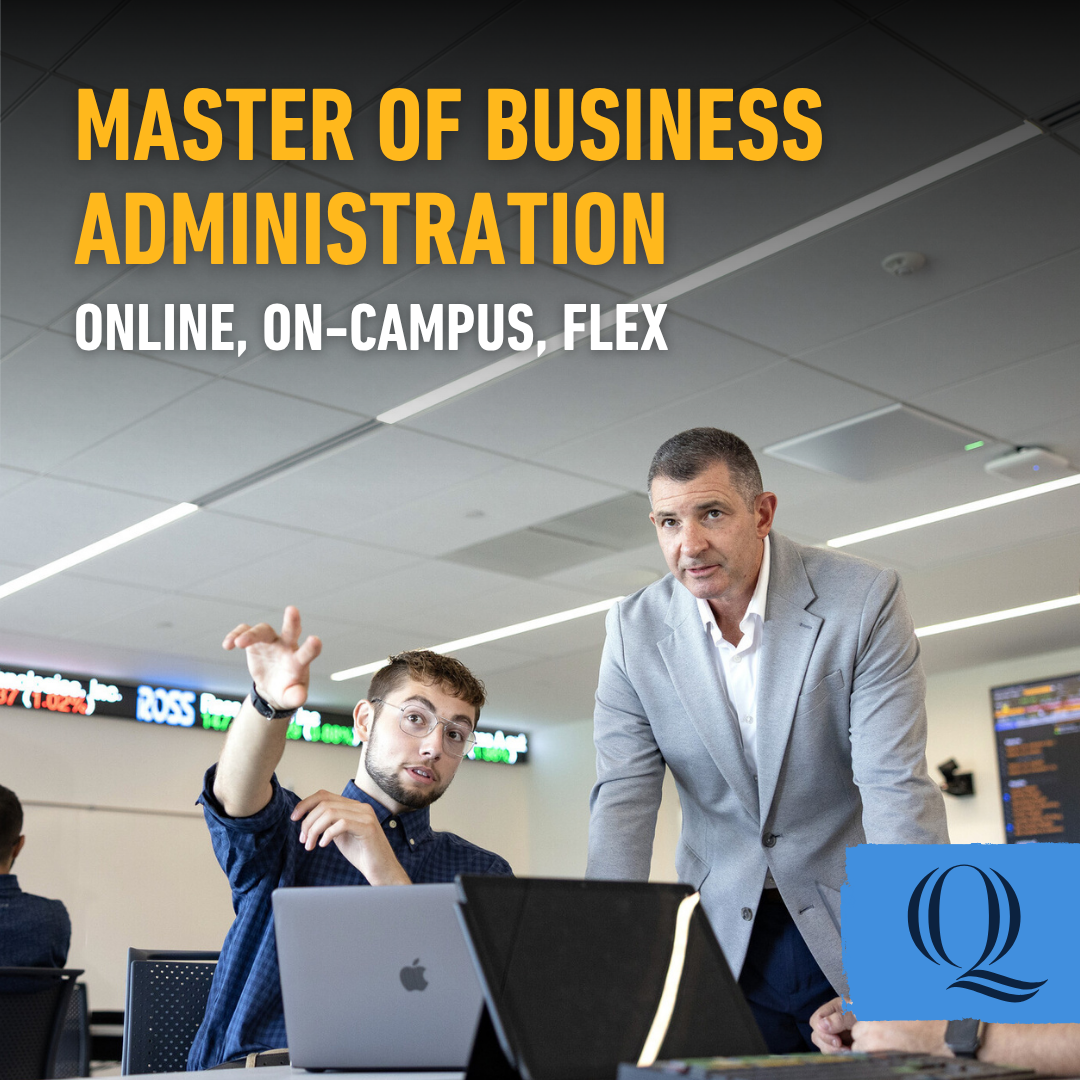Quinnipiac University Graduate Programs Facebook ad