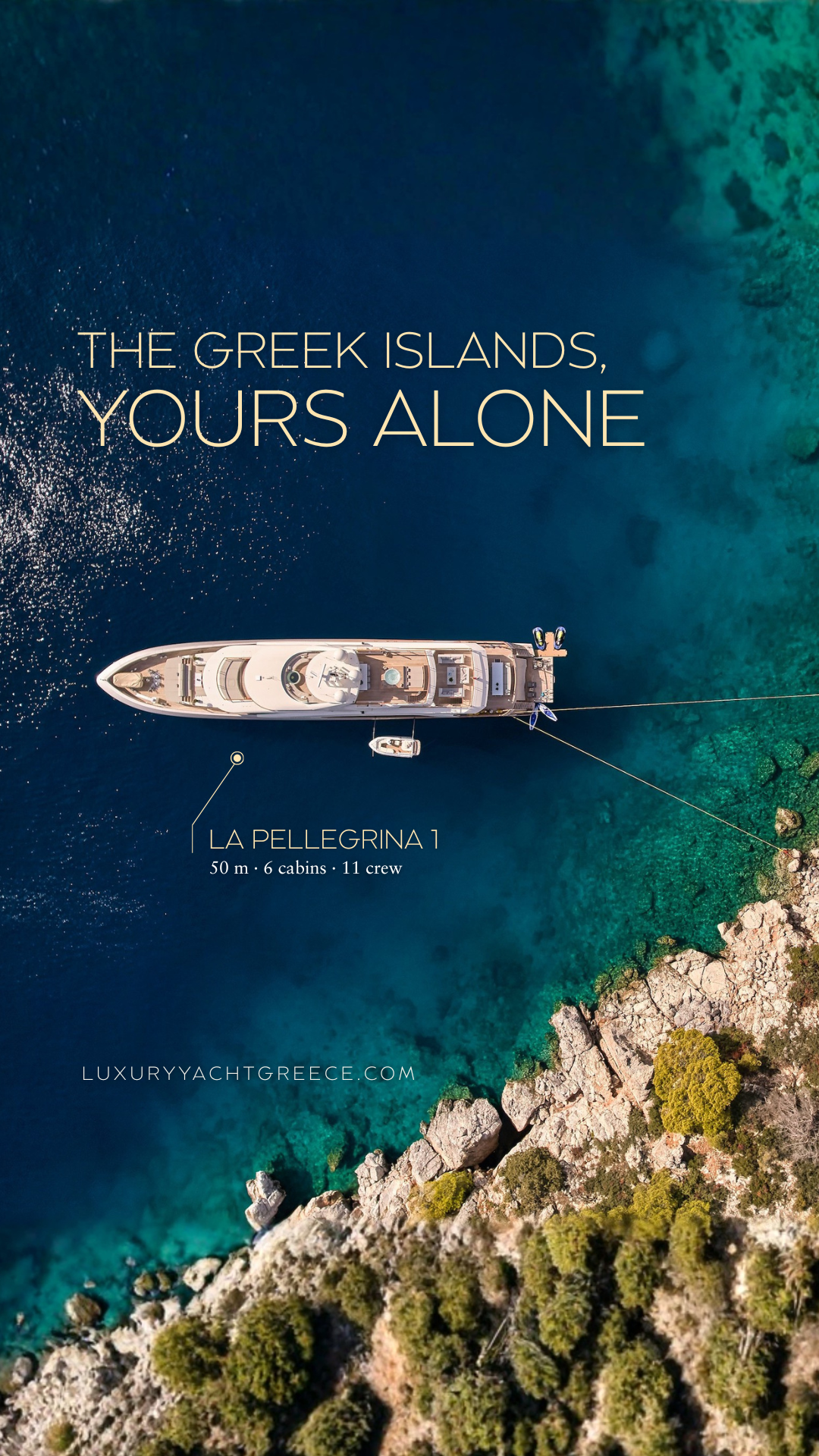 Luxury Yacht Charter Greece Facebook ad