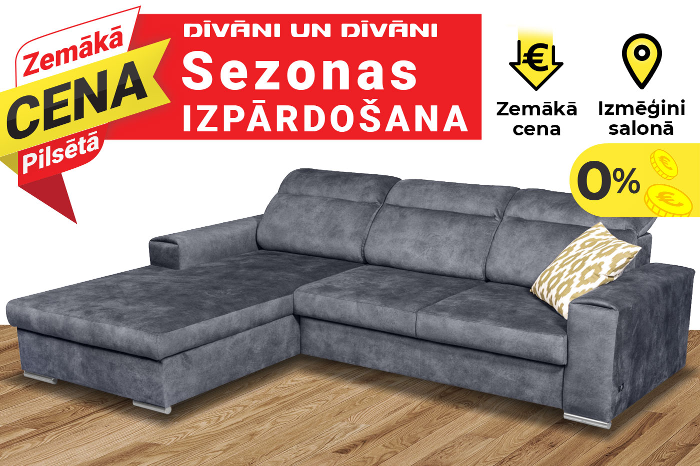 Dīvāni un Dīvāni Facebook ad: Labāko Dīvānu Sezonas Izpārdošana www.divaniundivani.lv