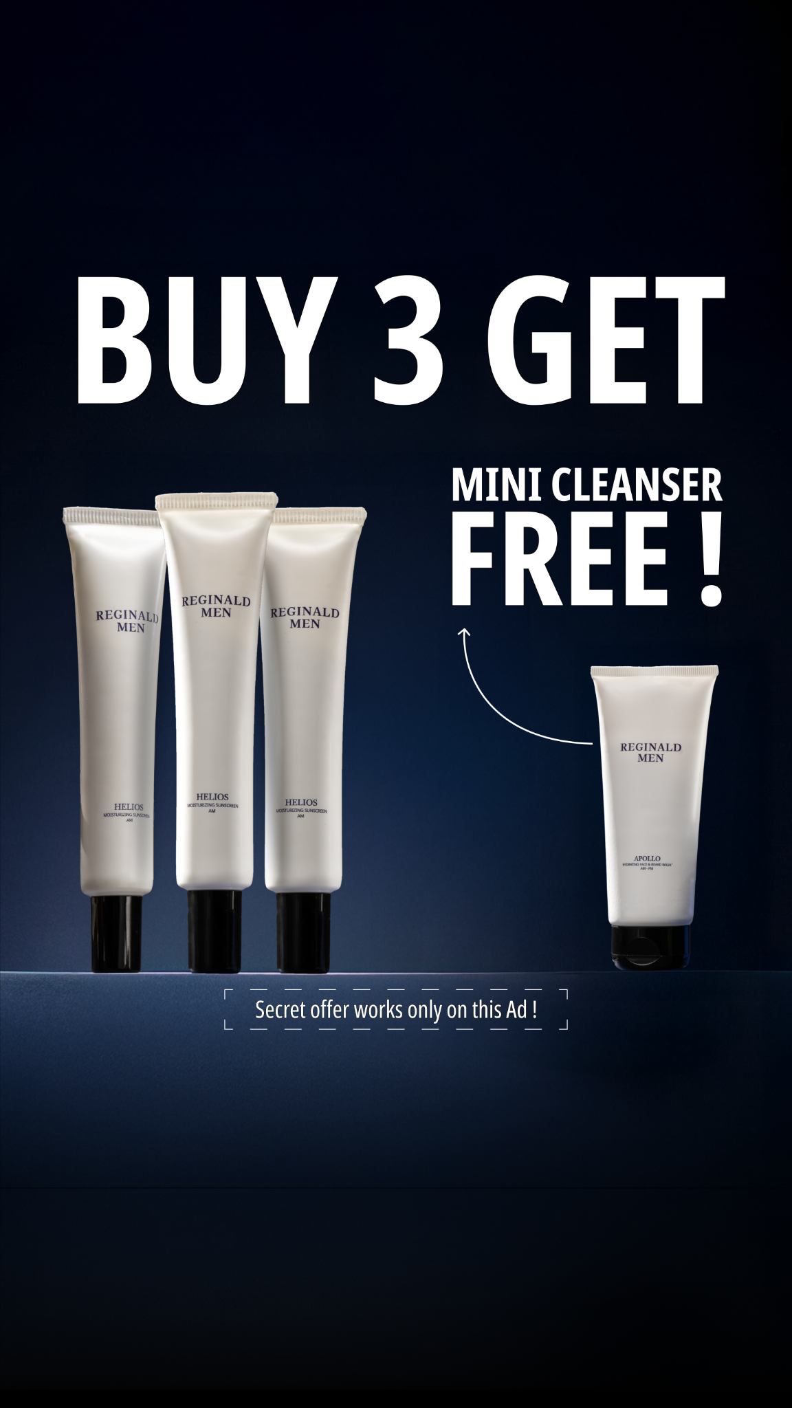 Reginald Men Facebook ad