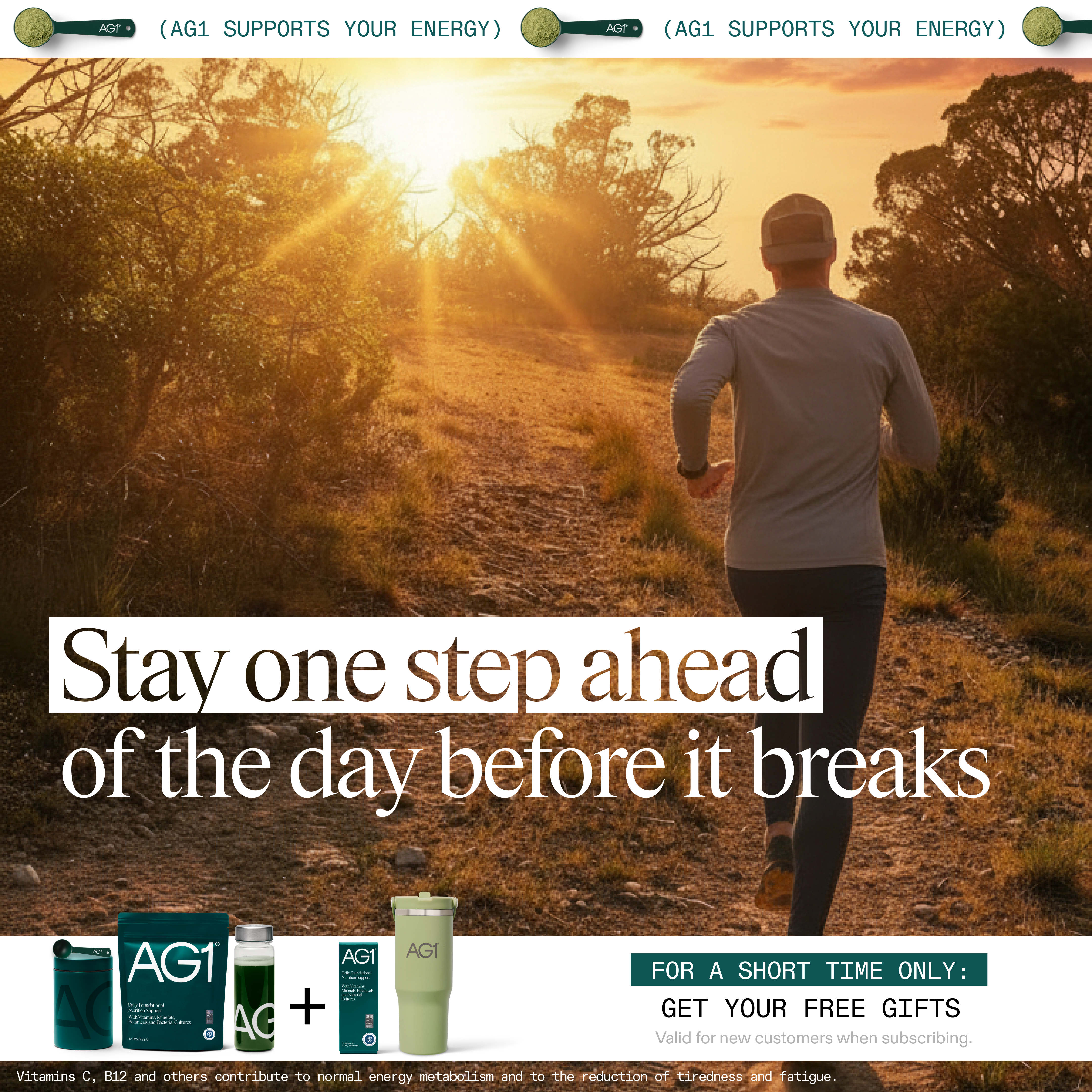 AG1 by Athletic Greens Facebook ad
