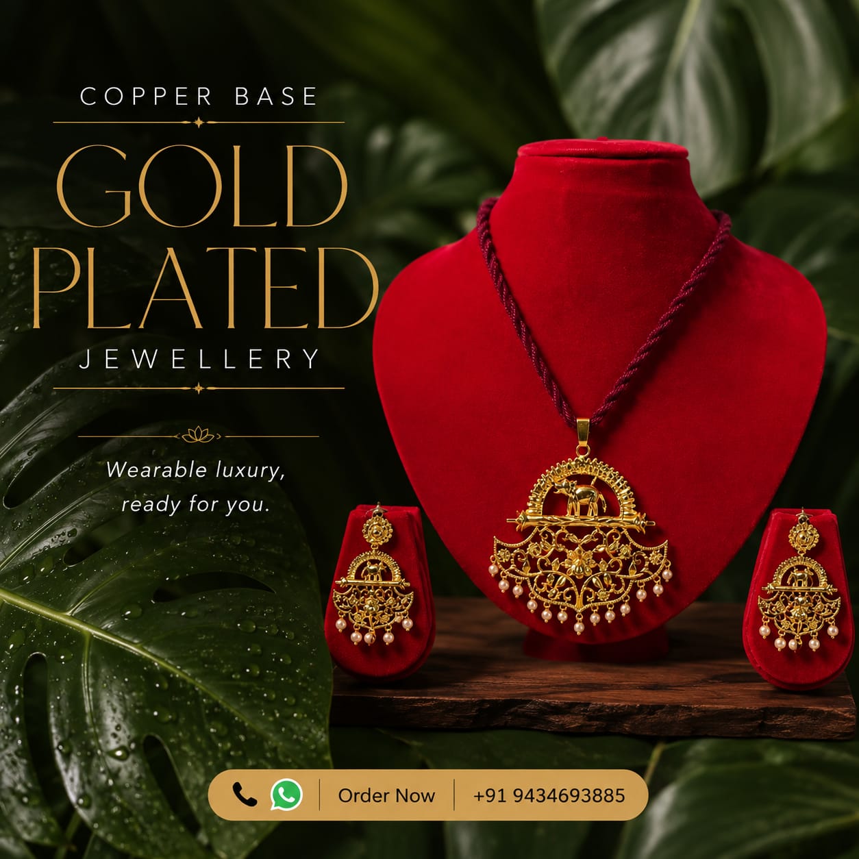 Dream Boutique Facebook ad: Luxury That Looks Like Gold, Priced for Every…