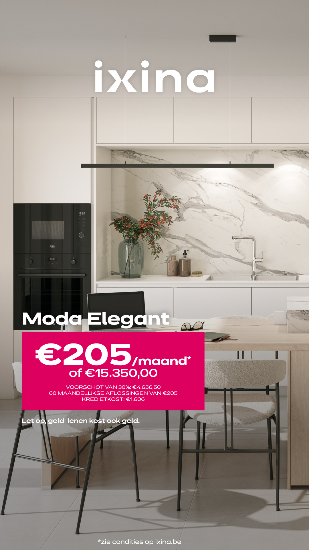 ixina Belgium Facebook ad from Jun 26, 2026
