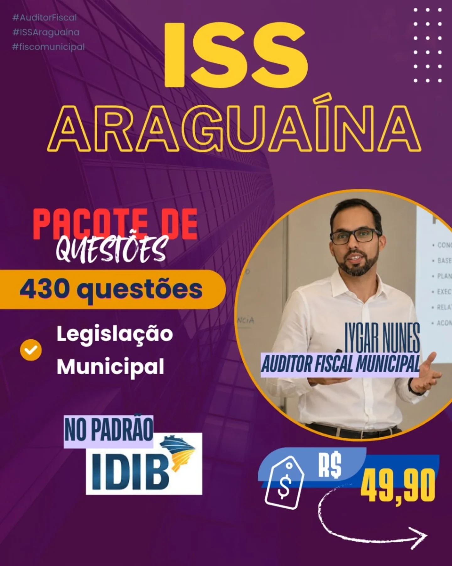 iygar.auditor Facebook ad: ISS ARAGUAÍNA-TO