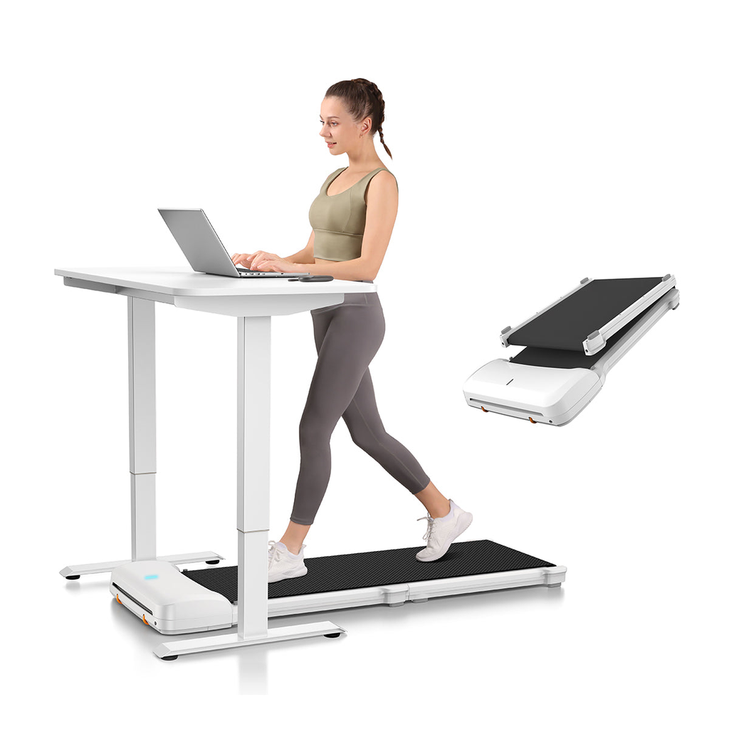 WalkingPad UK Facebook ad: Perfect for under desk use, our space-saving designs…