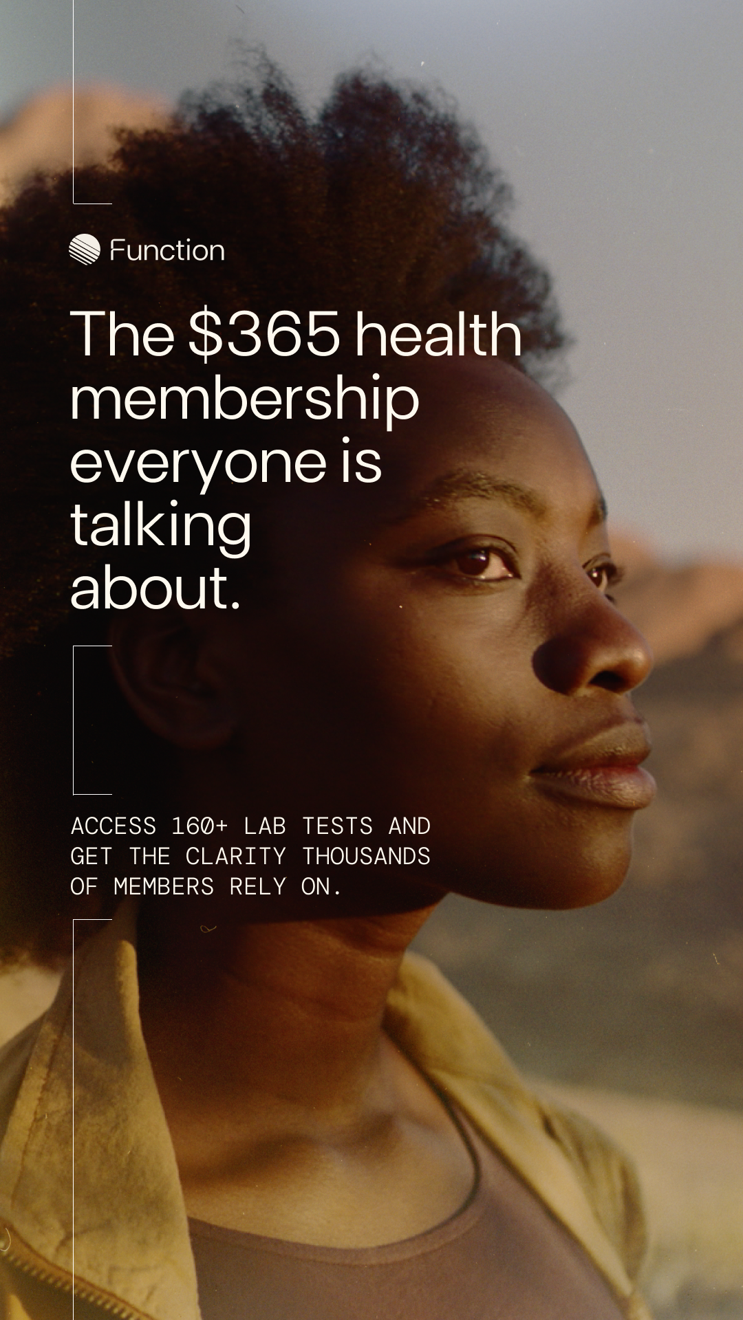 Function Health Facebook ad
