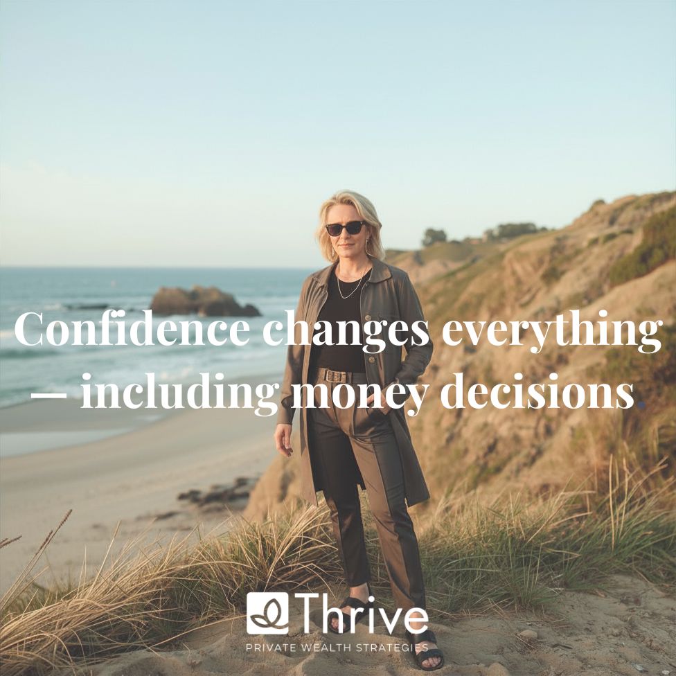 Tammy Hardy CFP, Thrive Private Wealth Strategies Facebook ad: The Confident Woman's Guide to Financial Independence