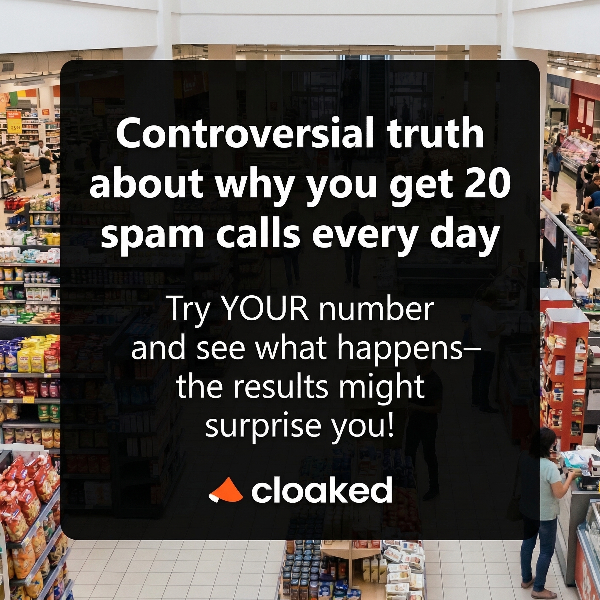 Cloaked Inc. Facebook ad