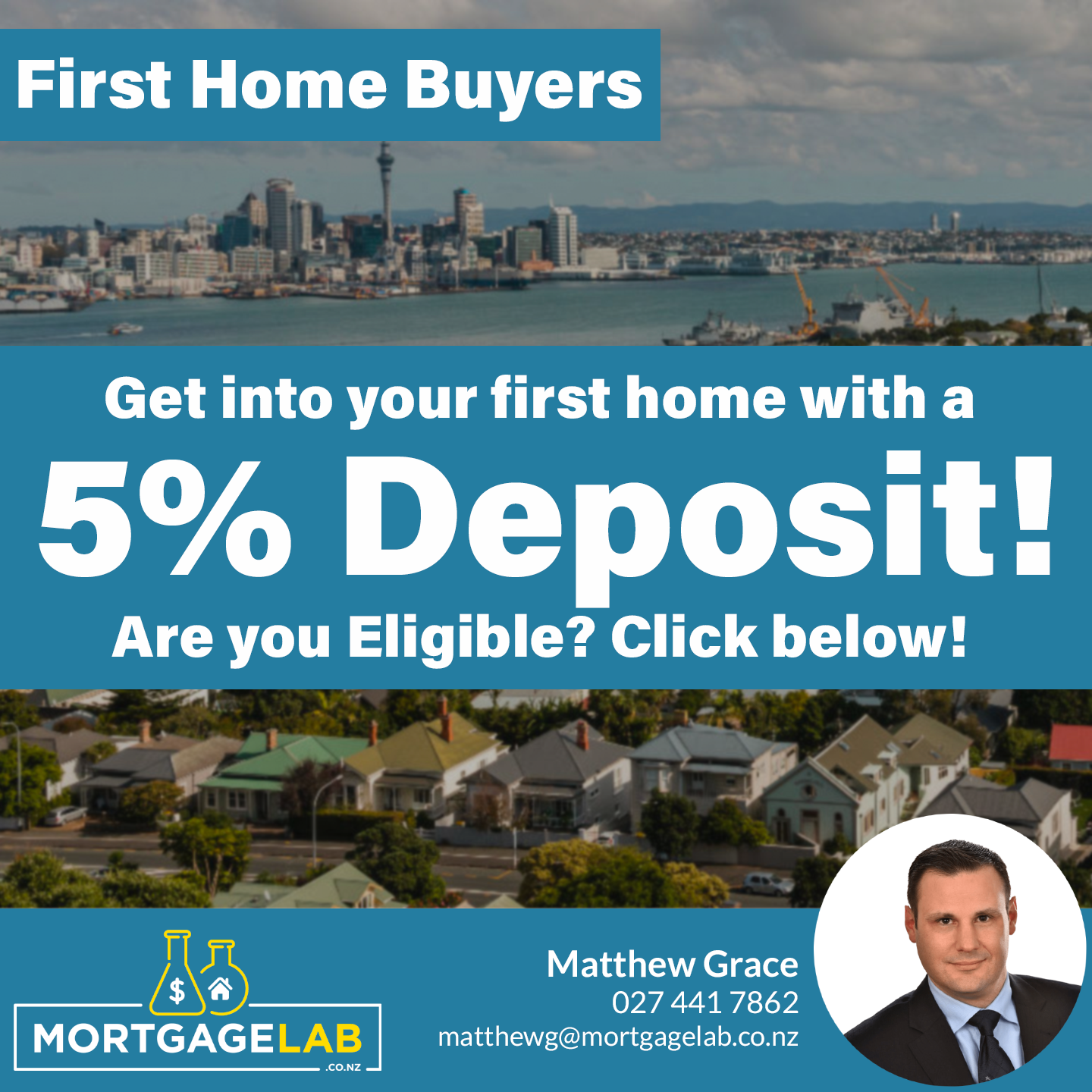 The Mortgage Lab - Matthew Grace Facebook ad: Find out if you're eligible today!