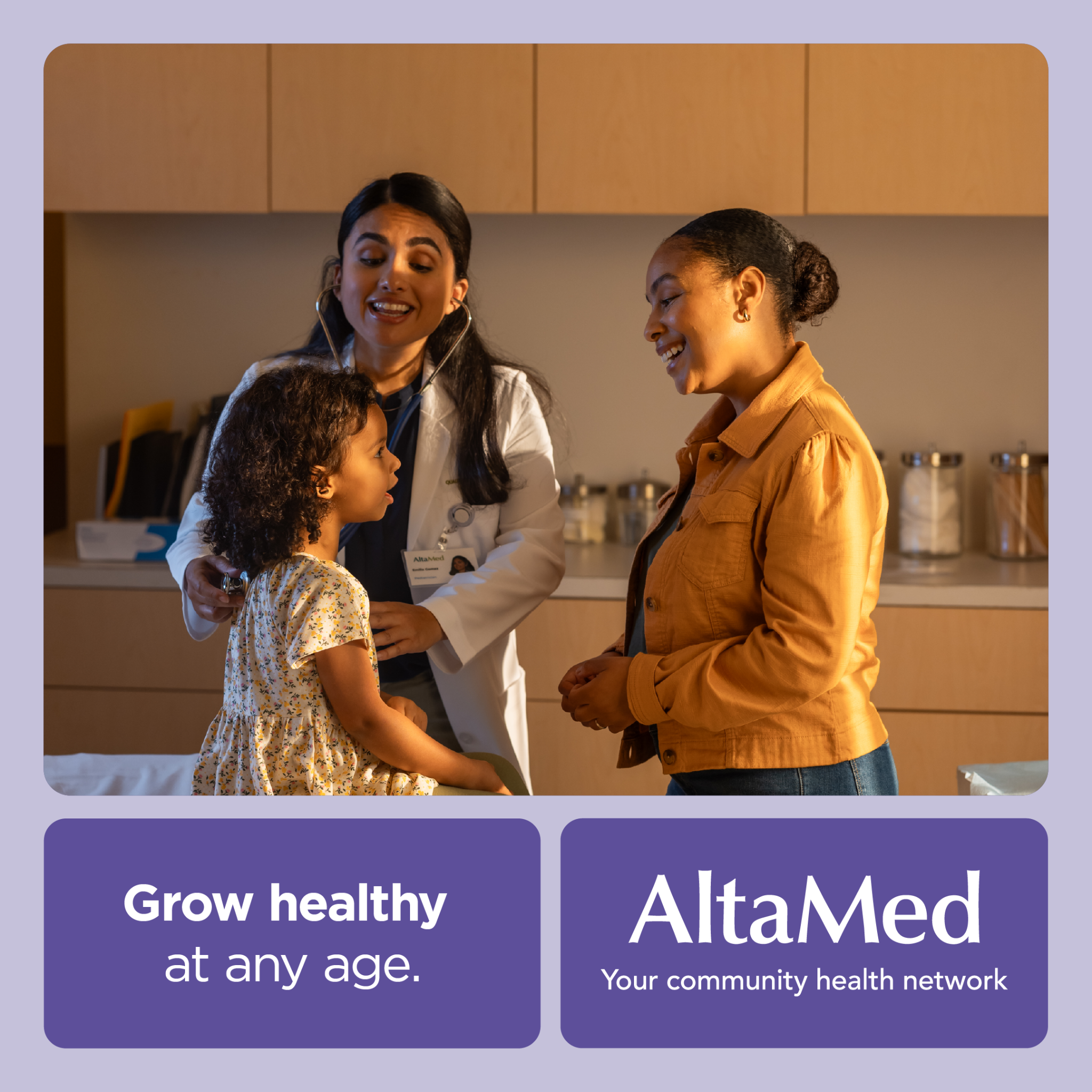 AltaMed Health Services Facebook ad: Health Care For Families