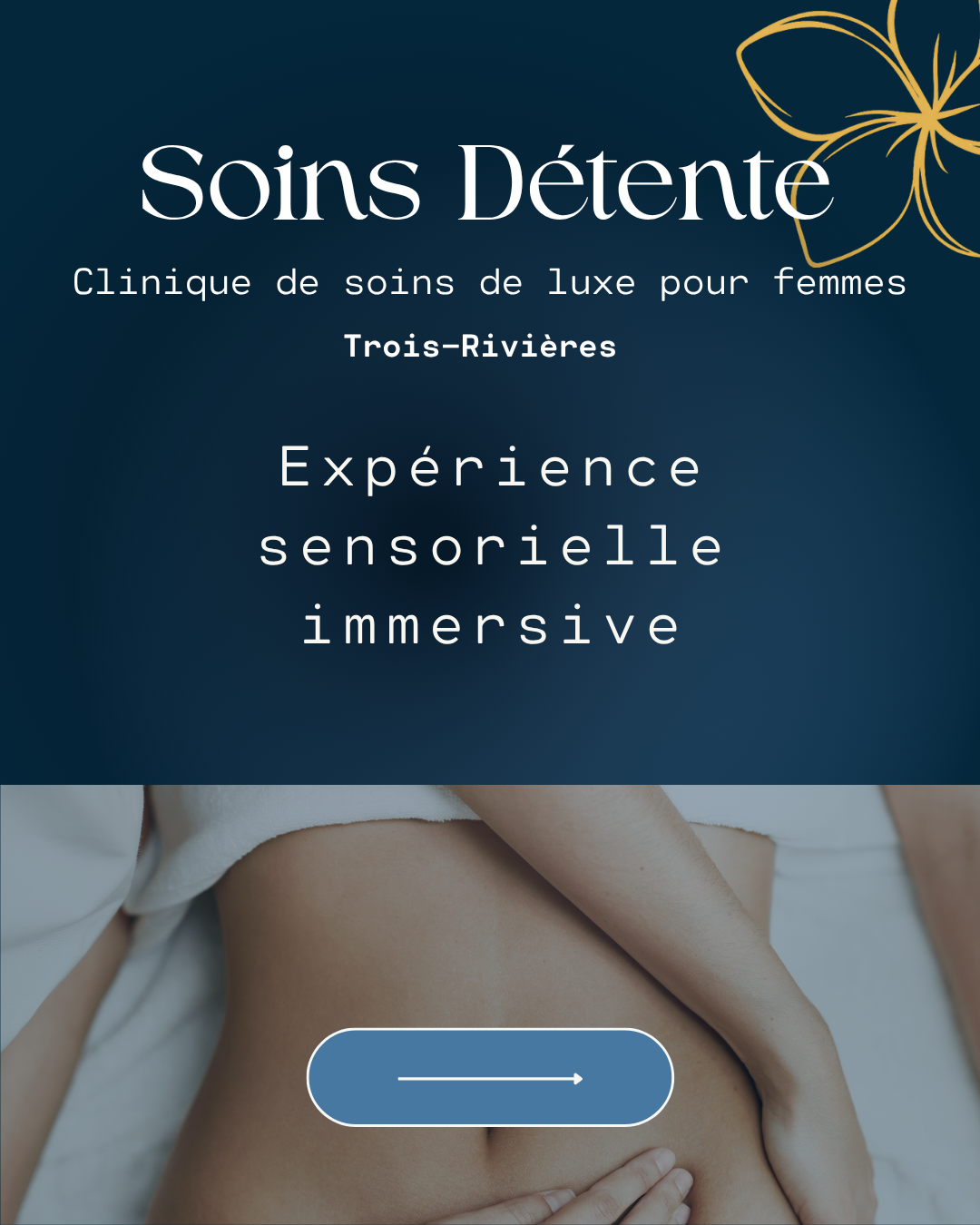 Soins Détente Facebook ad: Plus qu’un simple massage… C’est un soin de…