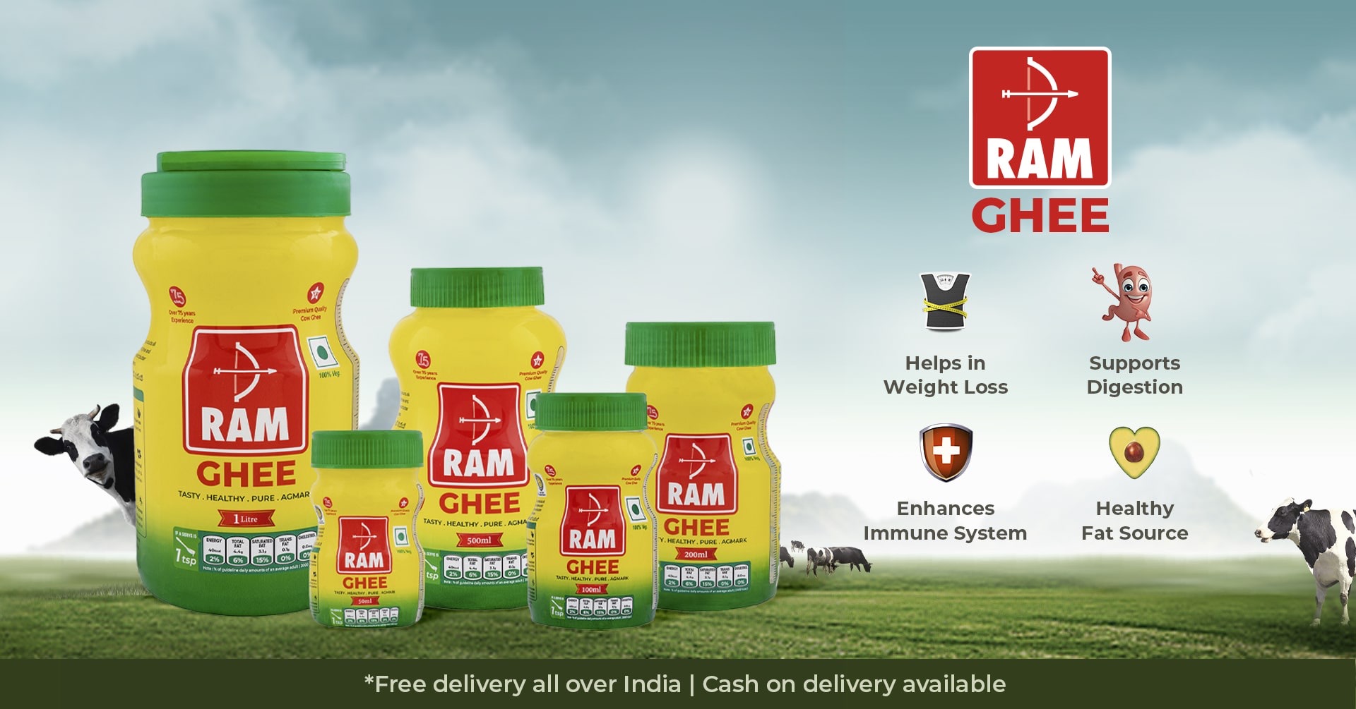 Ram Dairy Farm Facebook ad