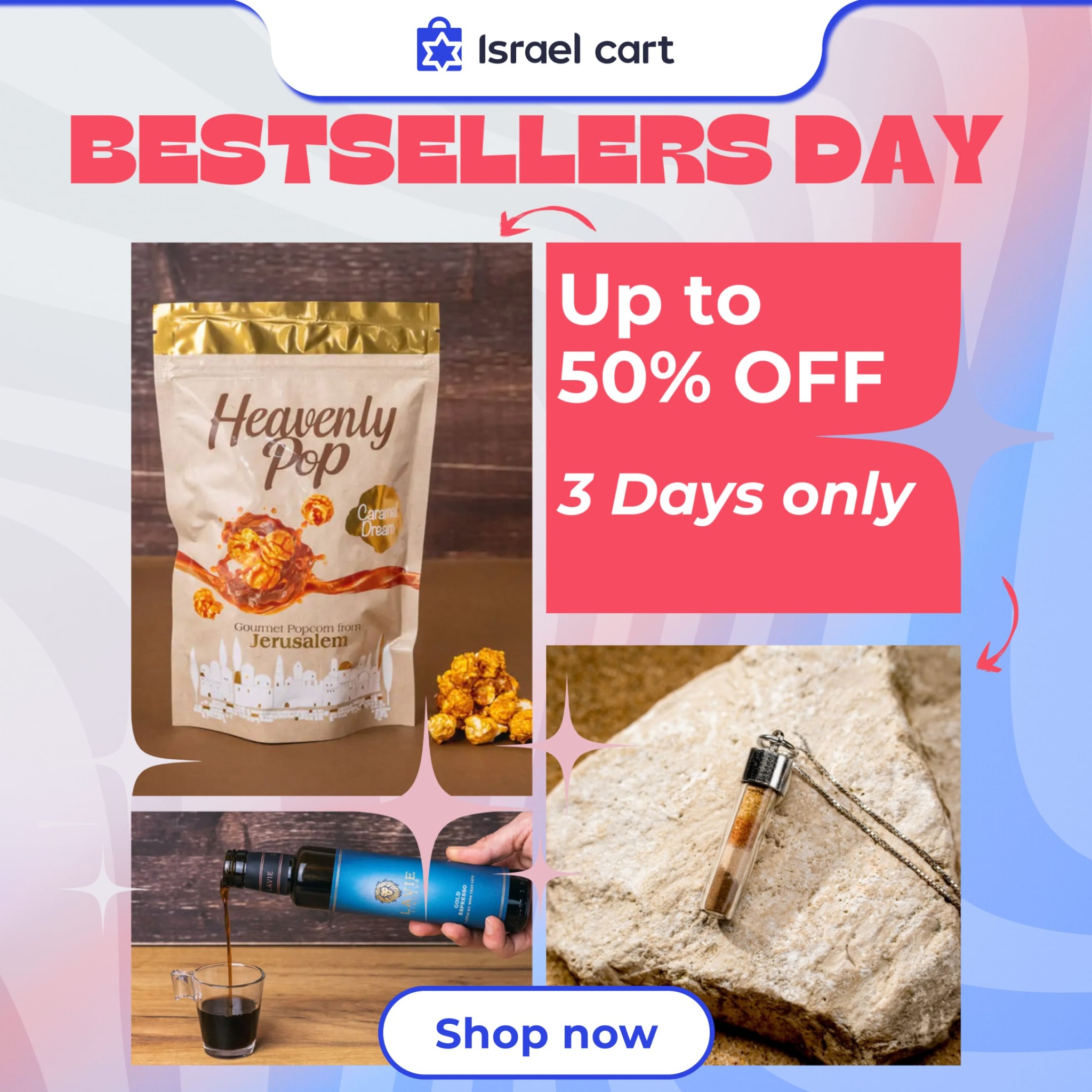 Israel Cart - Shop Israeli Products Facebook ad