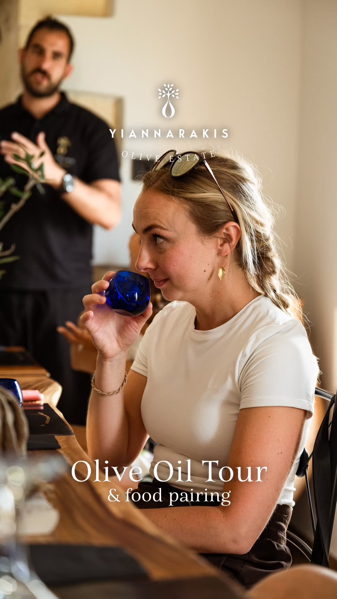 Yiannarakis Olive Estate Facebook ad: Olive Oil Tour & Food Pairing