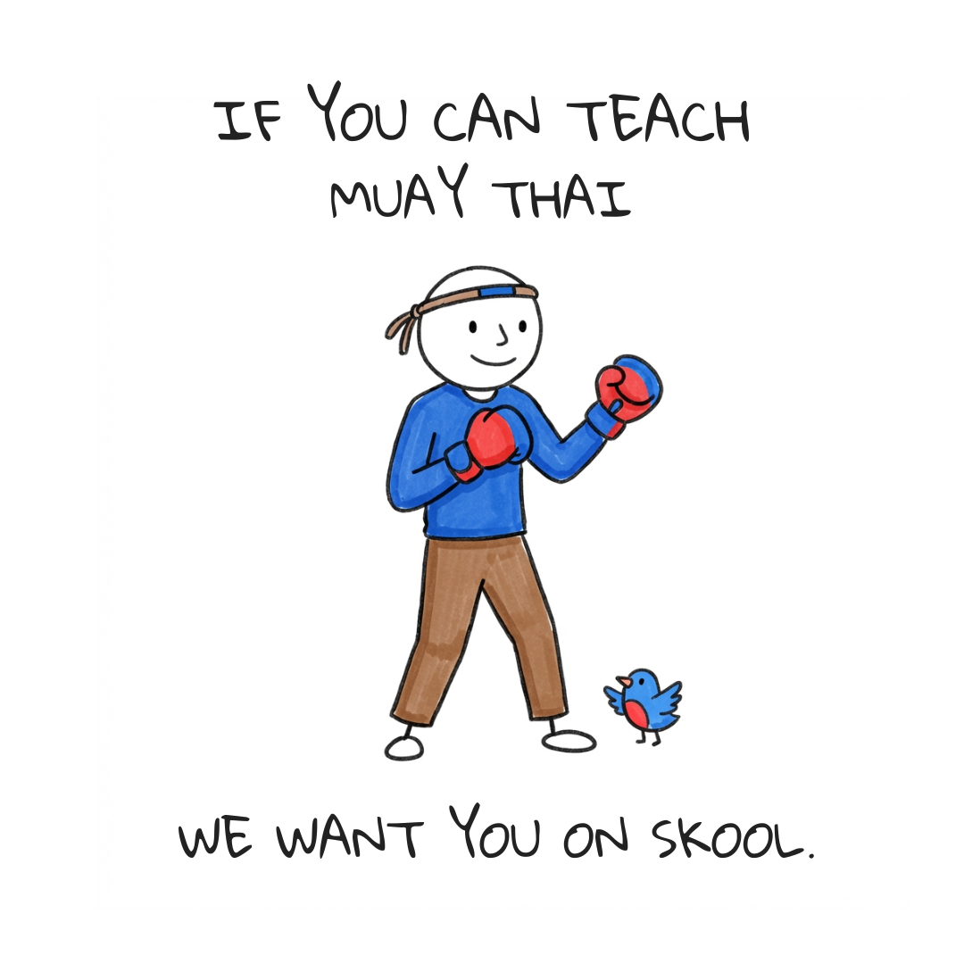 Skool Facebook ad