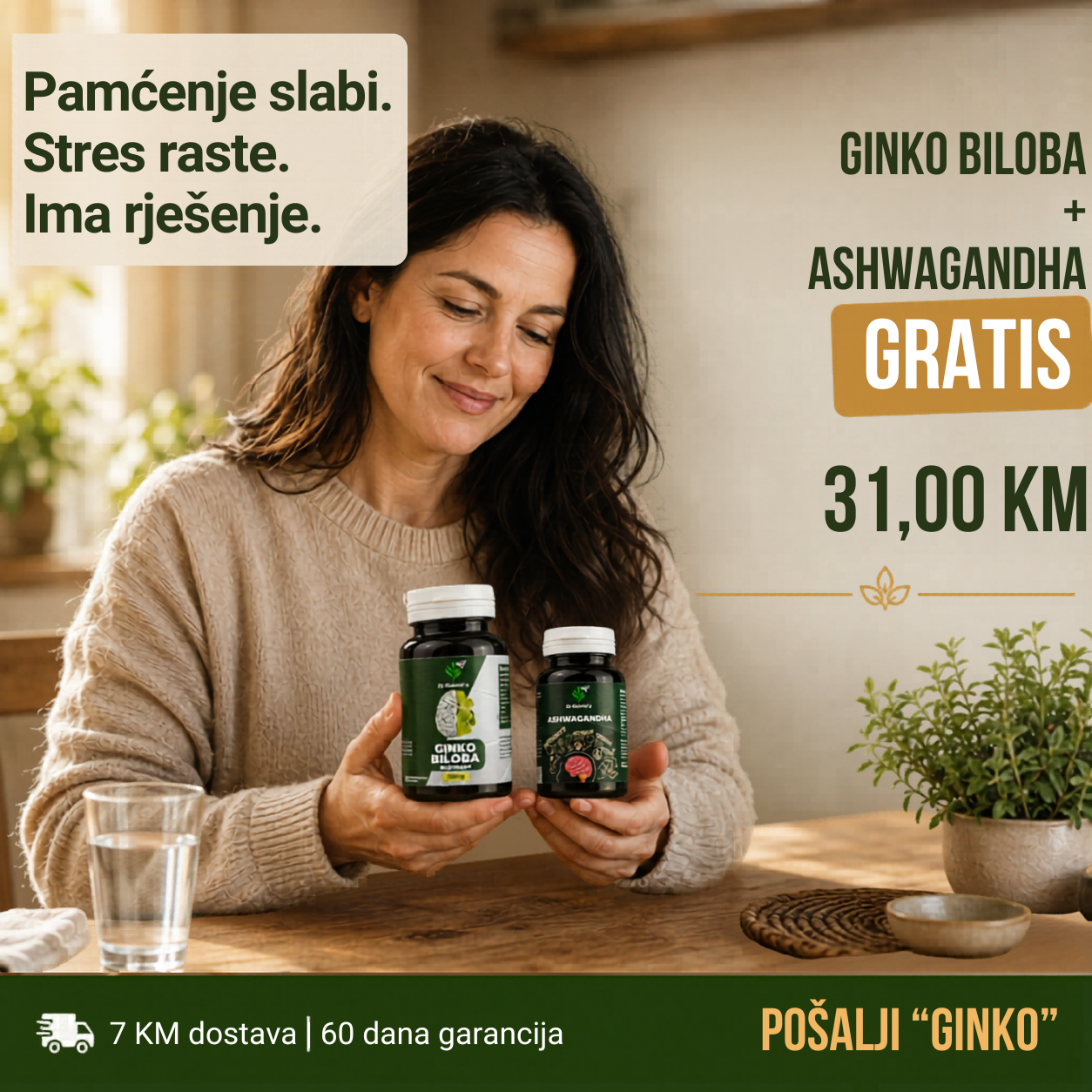 Dr Gabriels-službena stranica Facebook ad: Pošalji GINKO