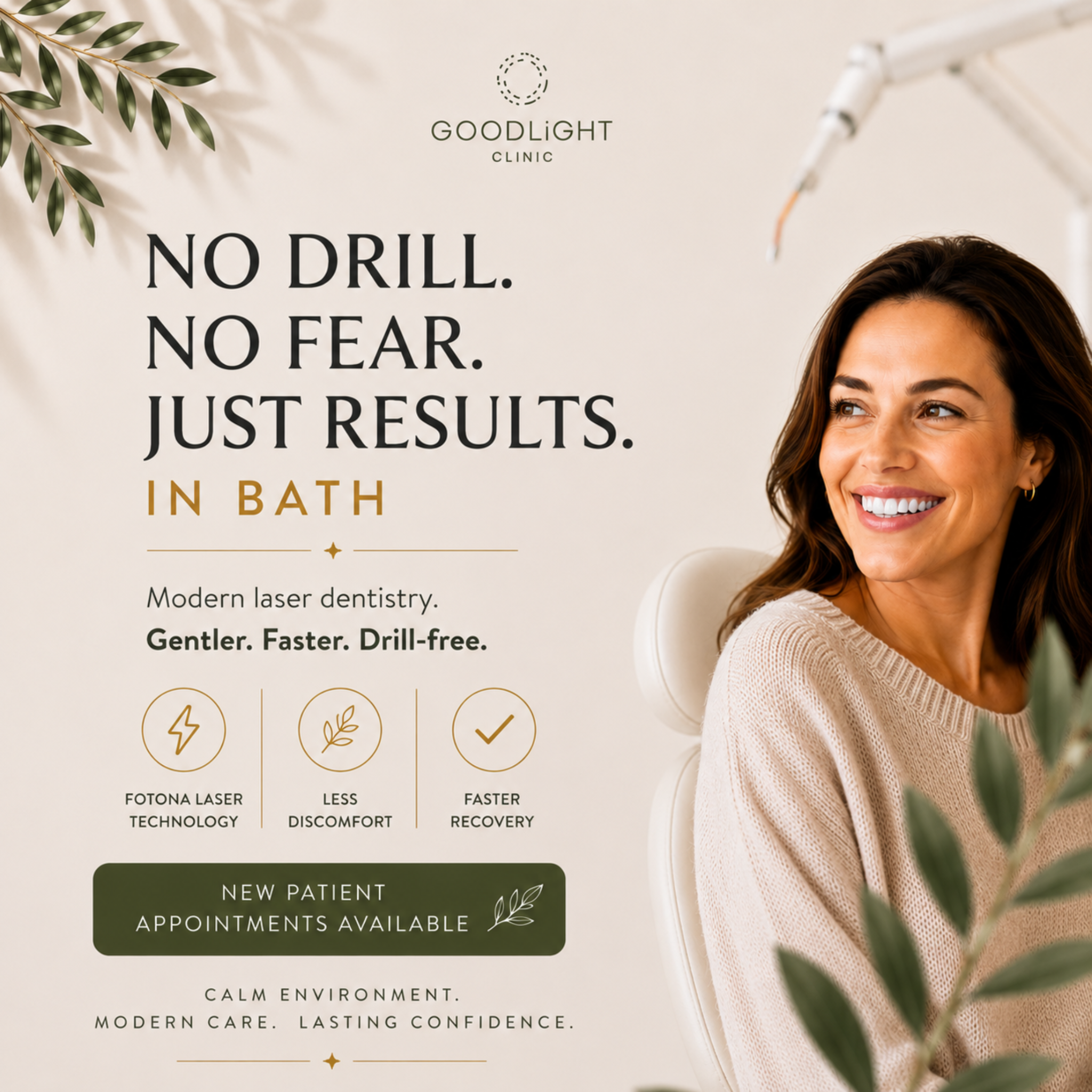 GoodLight Clinic - Dentist in Bath Facebook ad from Jun 26, 2026